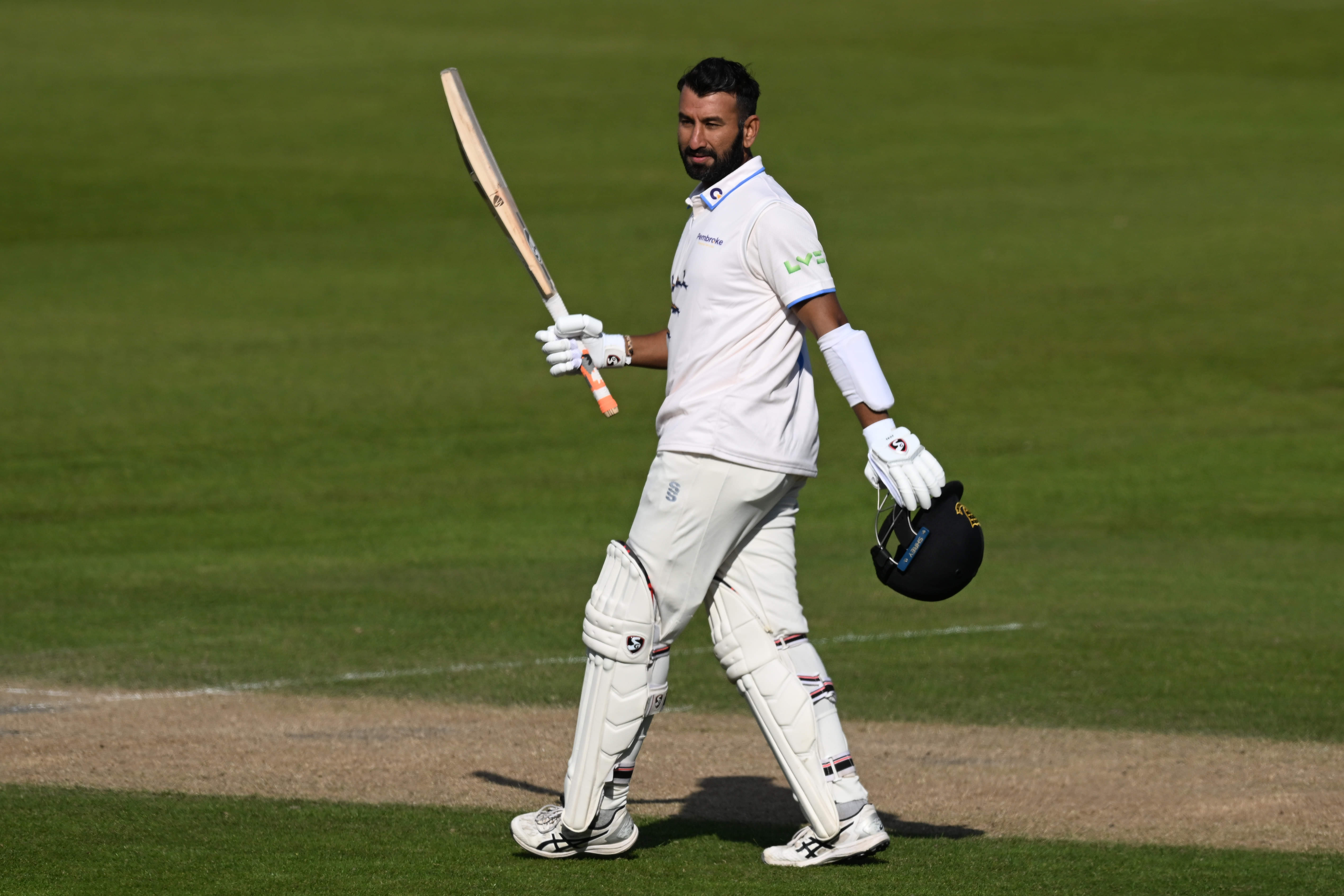 Cheteshwar Pujara does it again, this time as Sussex's captain