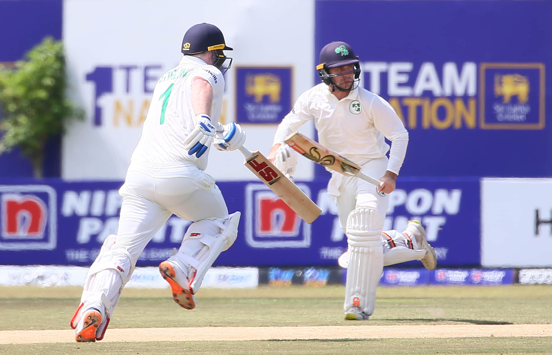 Record Ireland Test score as Stirling, Campher hit tons in Sri Lanka