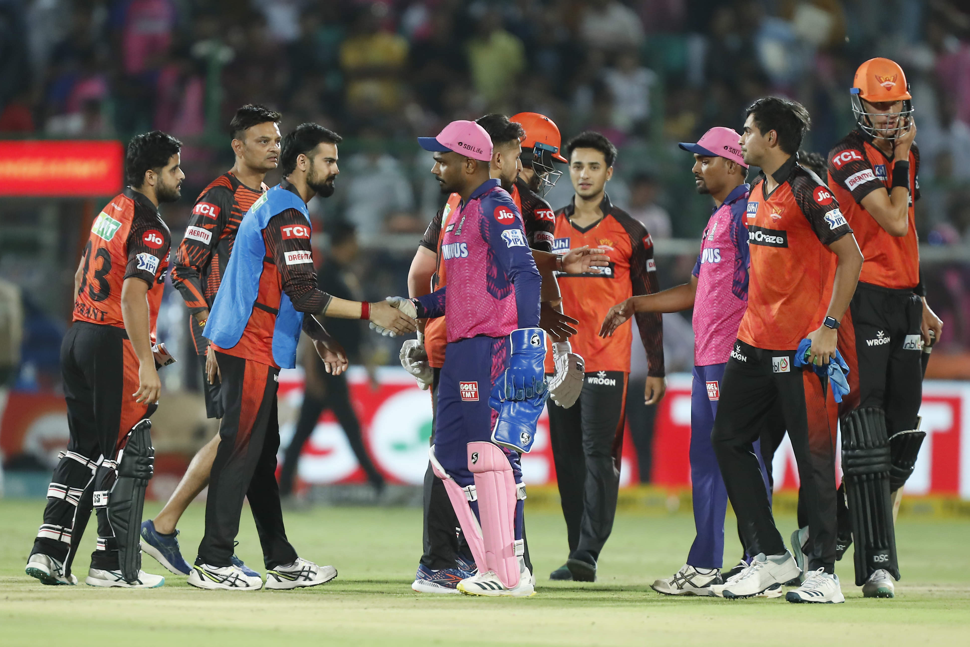 You can't step the line at that point of time: Samson