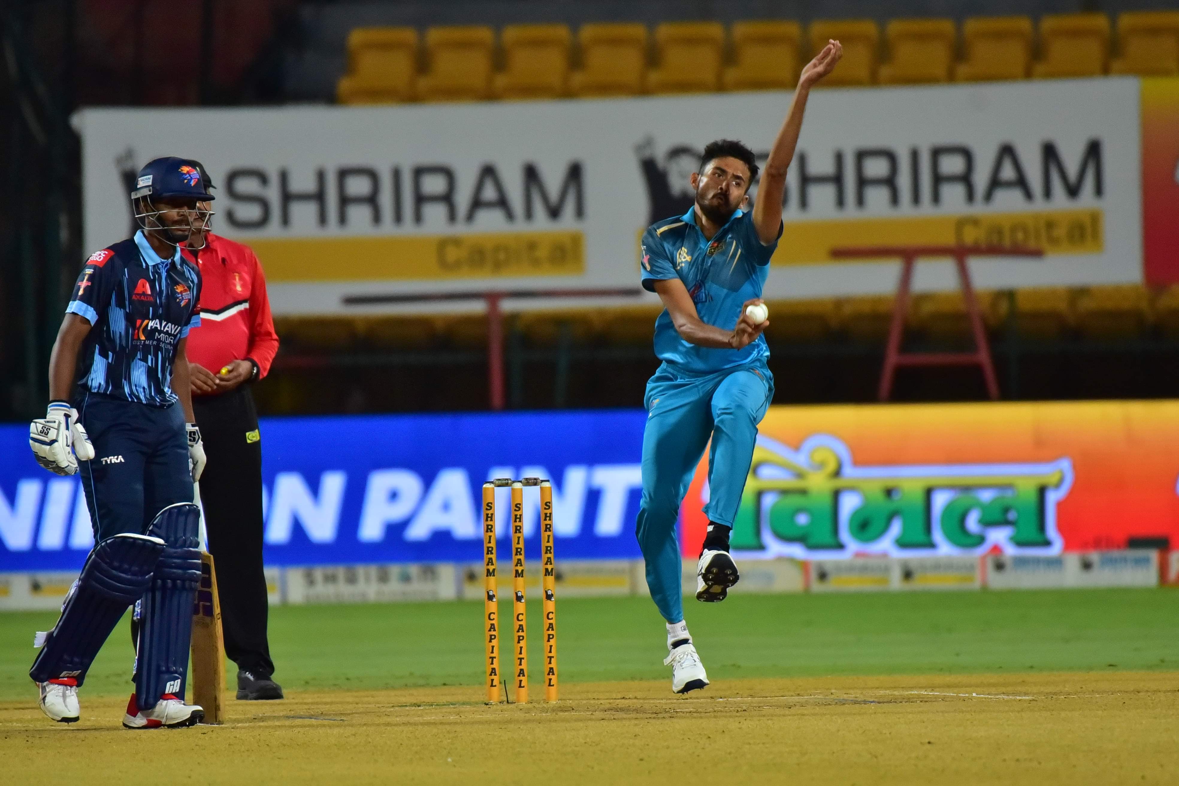 Kaverappa and Bopanna star with the ball as Karnataka thrash Namibia by 9 wickets