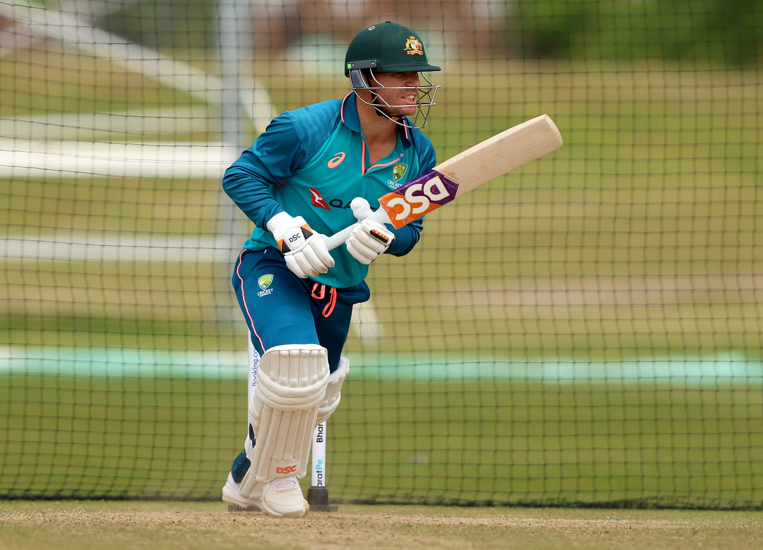 Probably batting better than I ever have in the nets: Warner