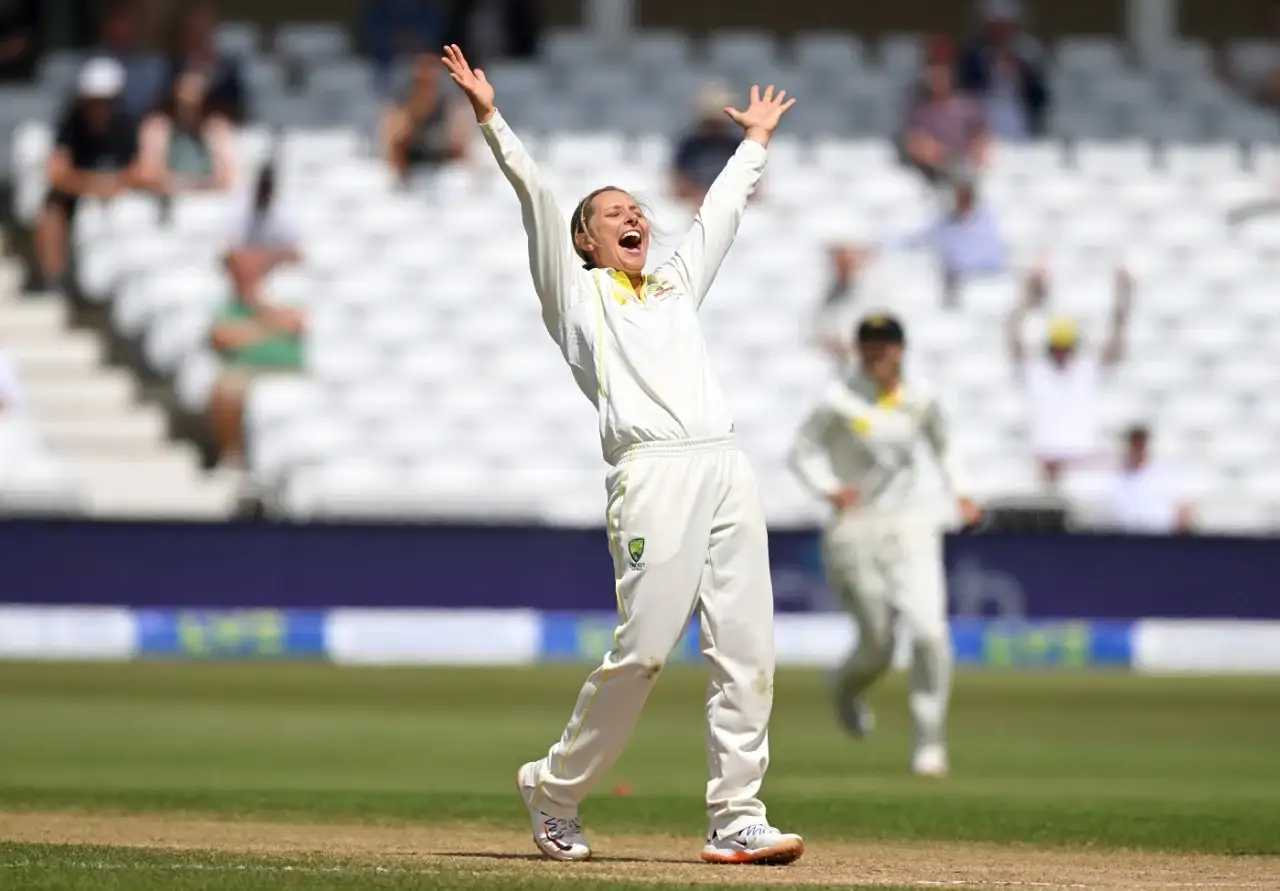 Gardner takes eight as Australia beat England in one-off Test