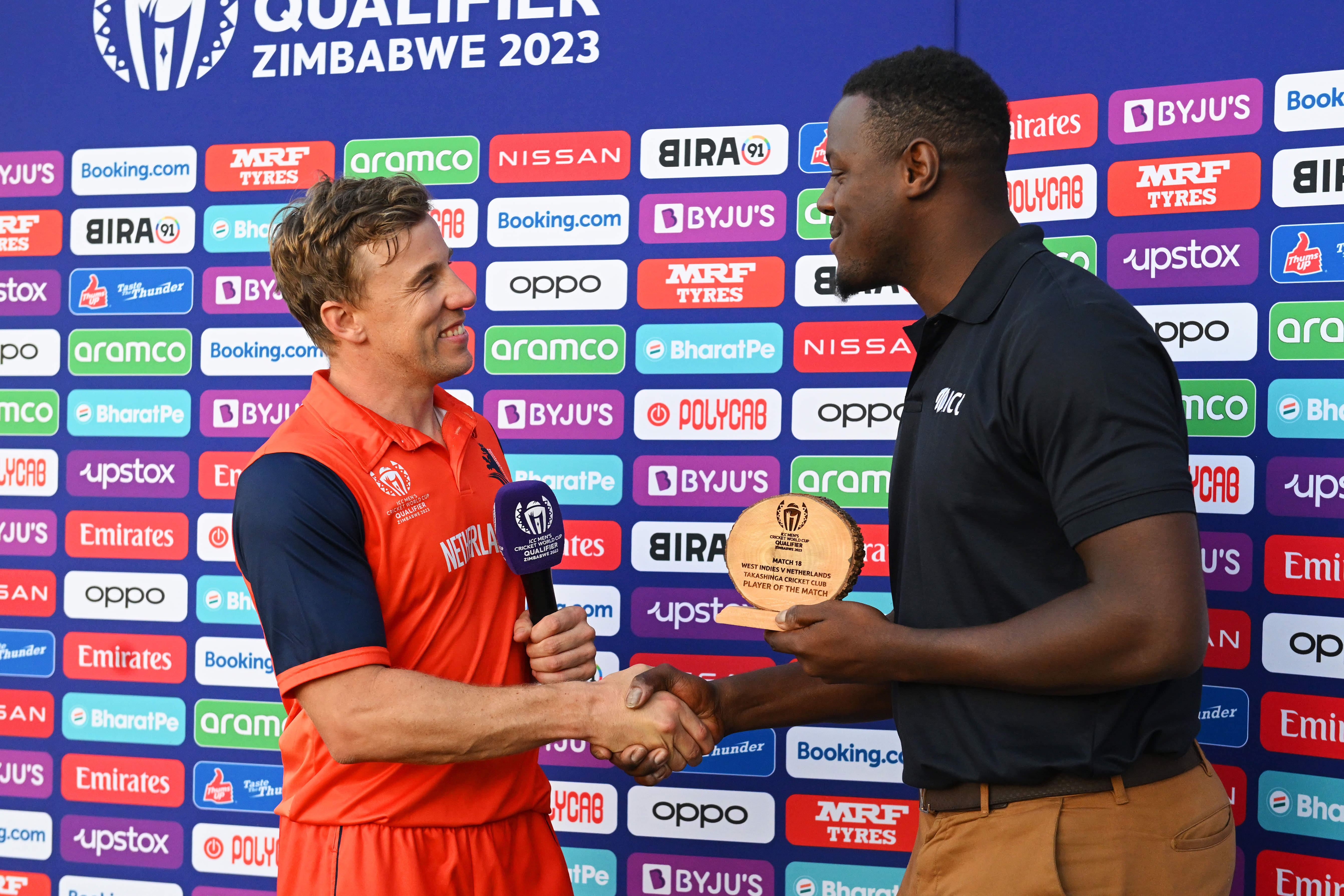 "I'll wait 13-14 years to do it again" - Logan van Beek on his Super Over heroics