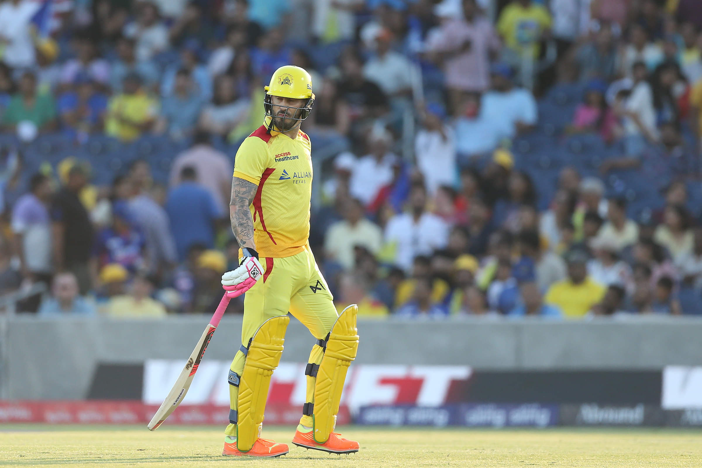 Our batting has let us down in the tournament: Faf after TSK's exit