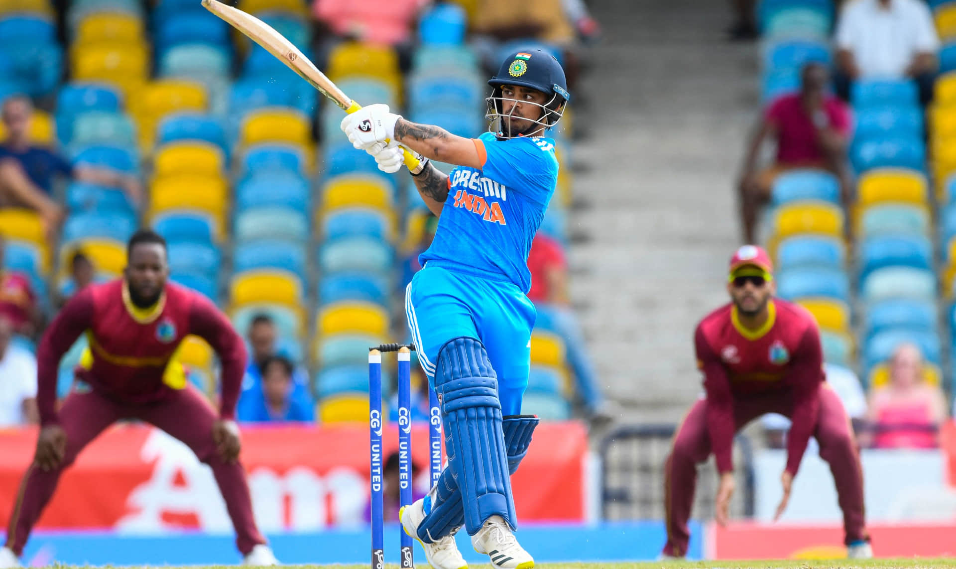 Ishan Kishan is controlling the controllables