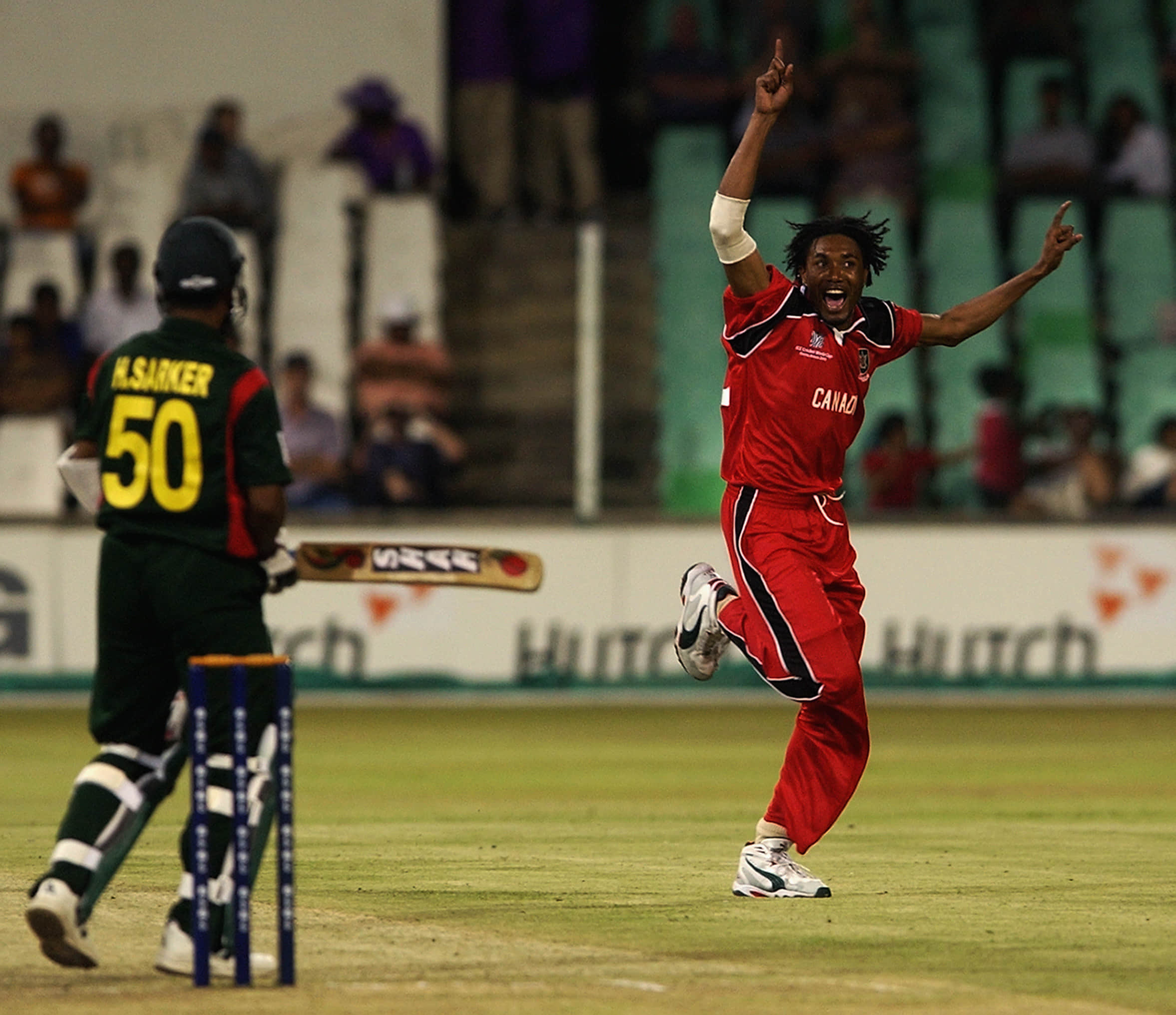 Forgotten WC displays by associate players against Test-playing nations