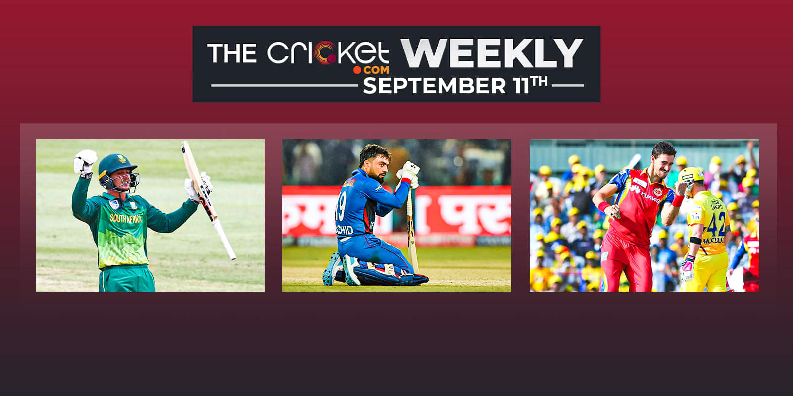 The Cricket.com Weekly - September 11th