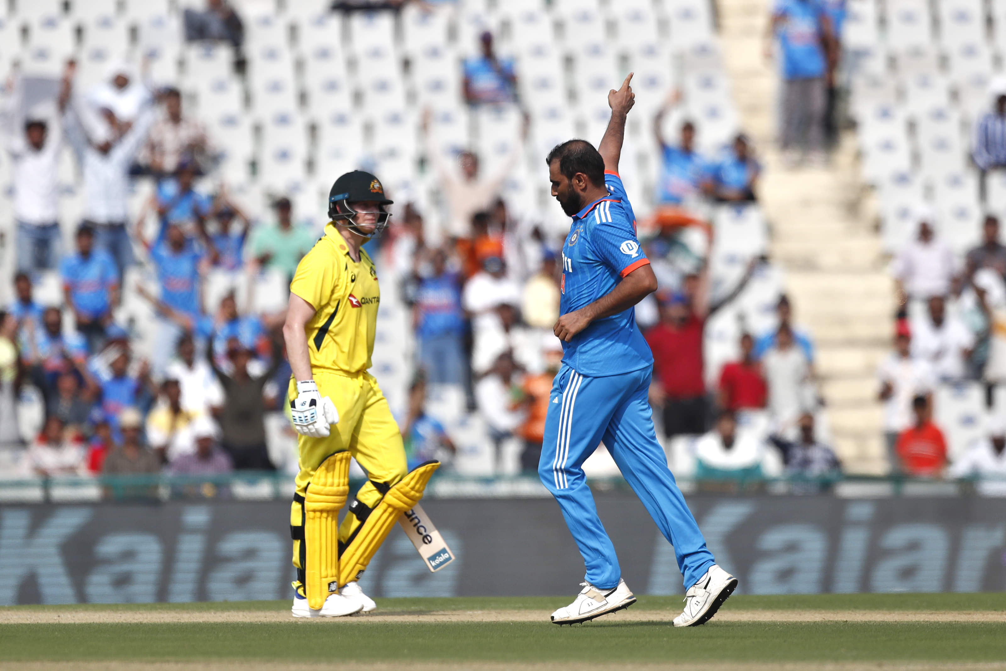 Shami shows versatility and promise in a timely reminder