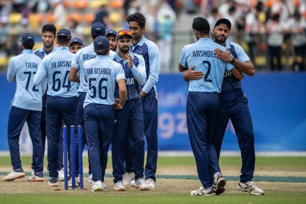 Top-seeded India win gold after washed out final