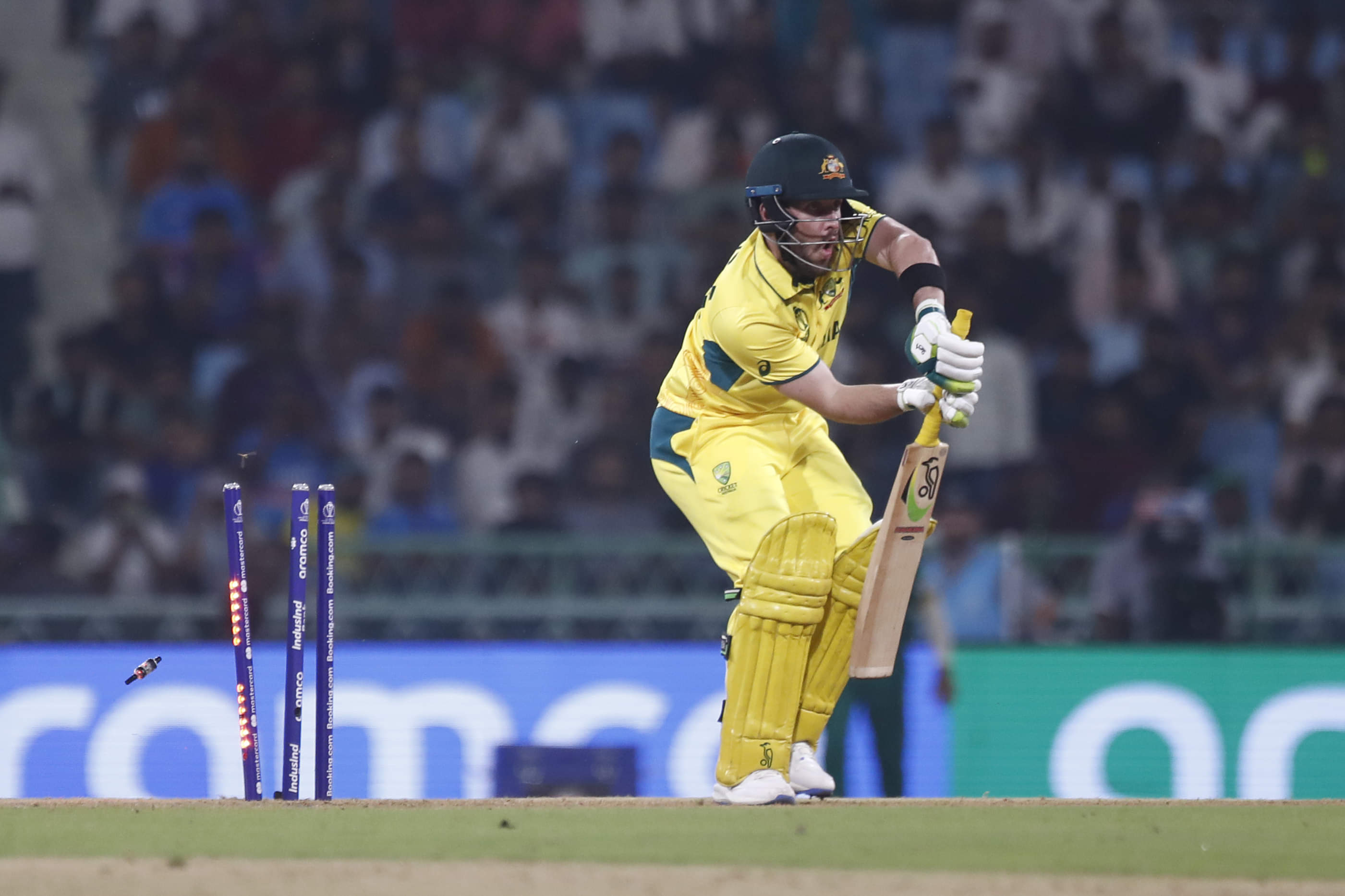 Australia punished by murphy's law in a horror WC start