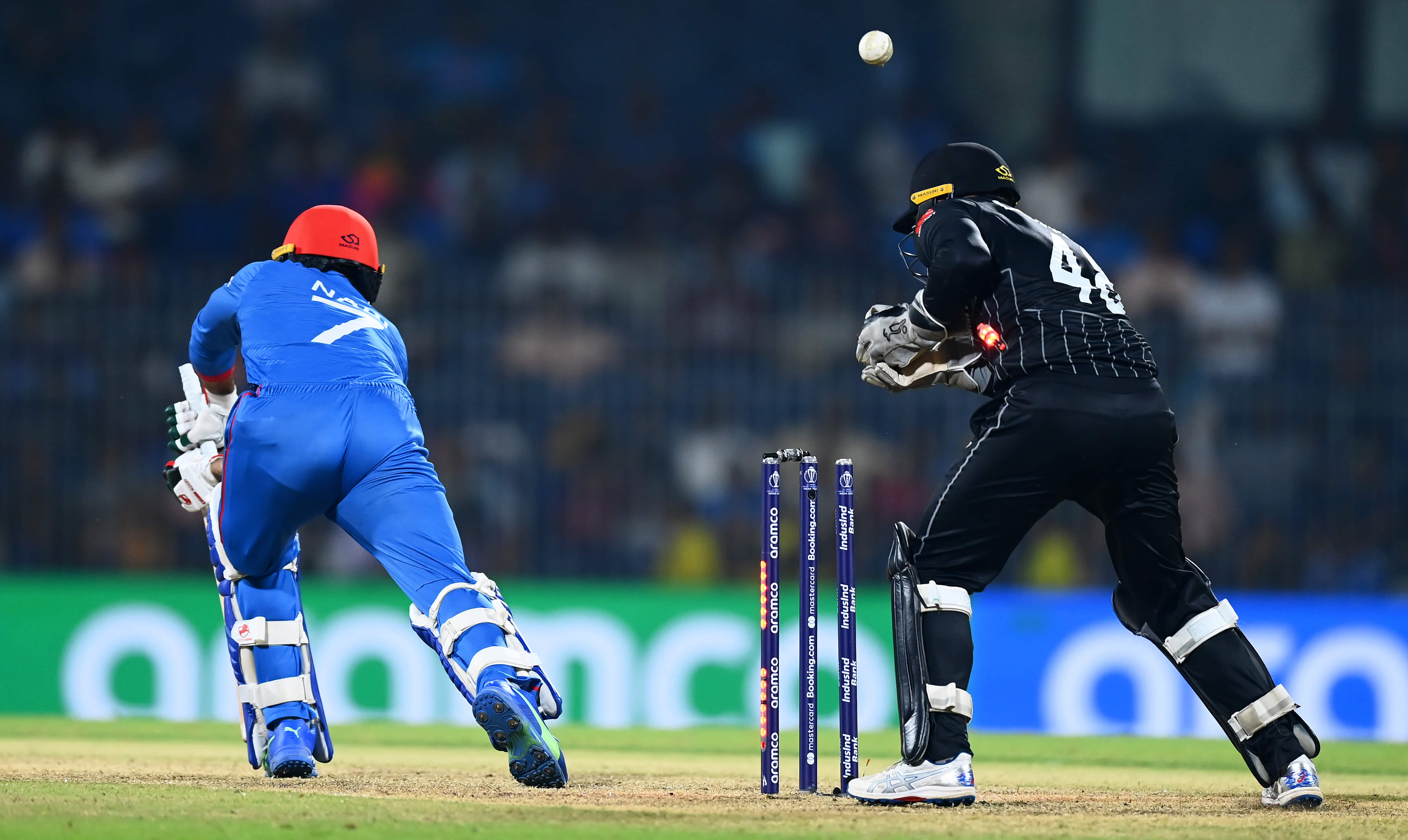 Ferguson shows up in Chennai, Afghanistan's batting doesn't 