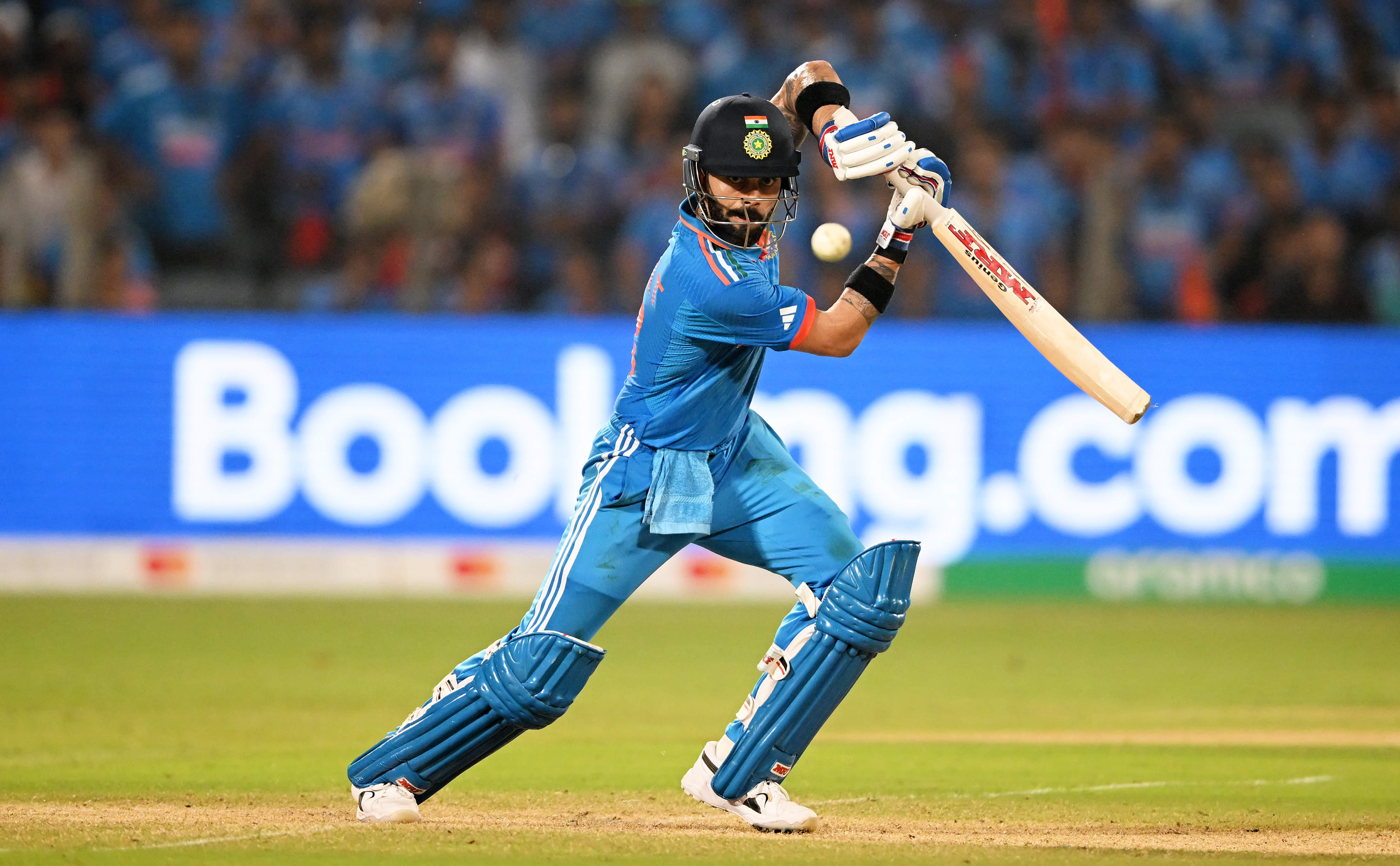 An unstoppable force meets an immovable object at the Eden Gardens