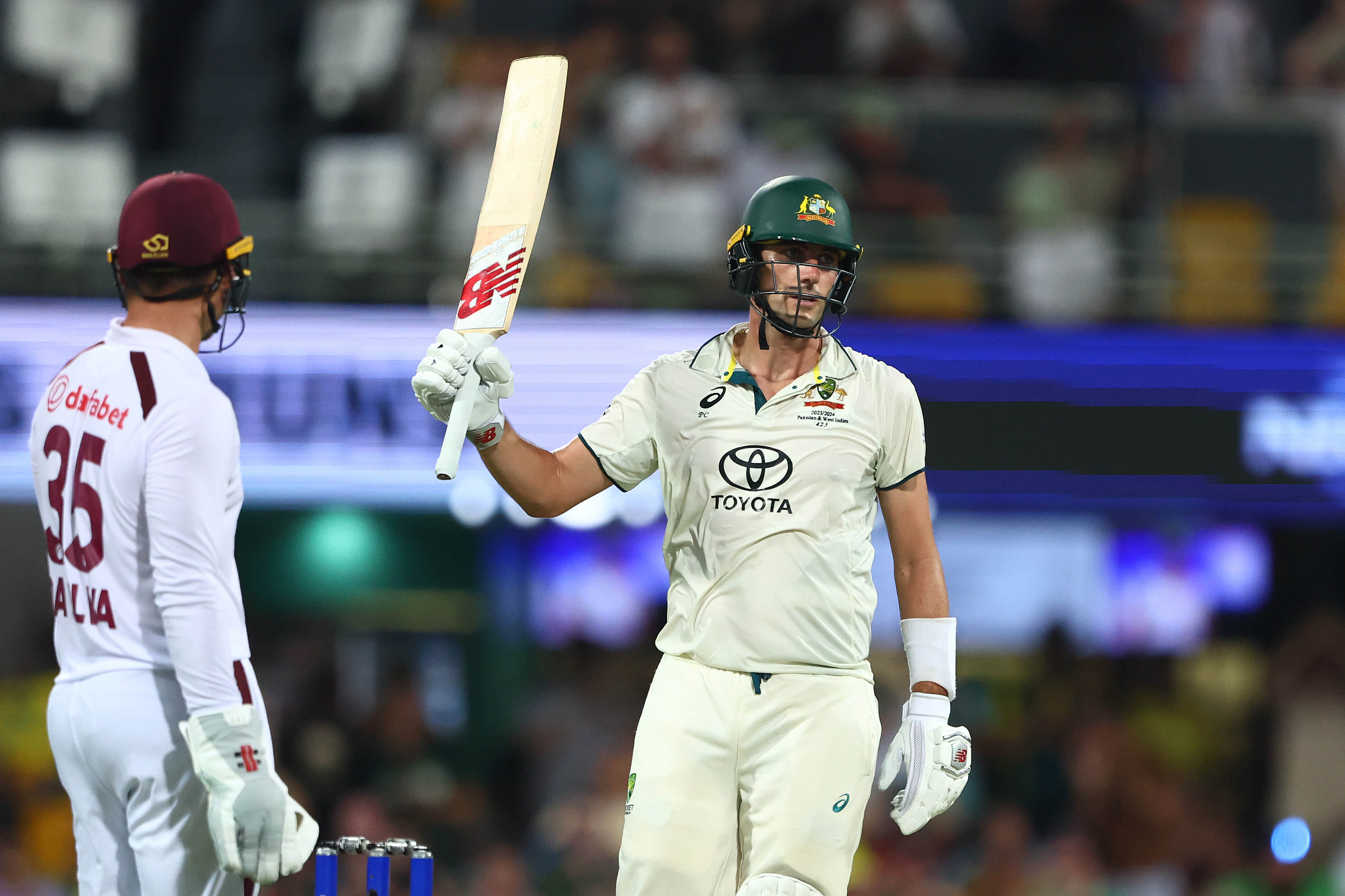 Carey-Cummins rescue Australia after Roach's stunning spell at Gabba
