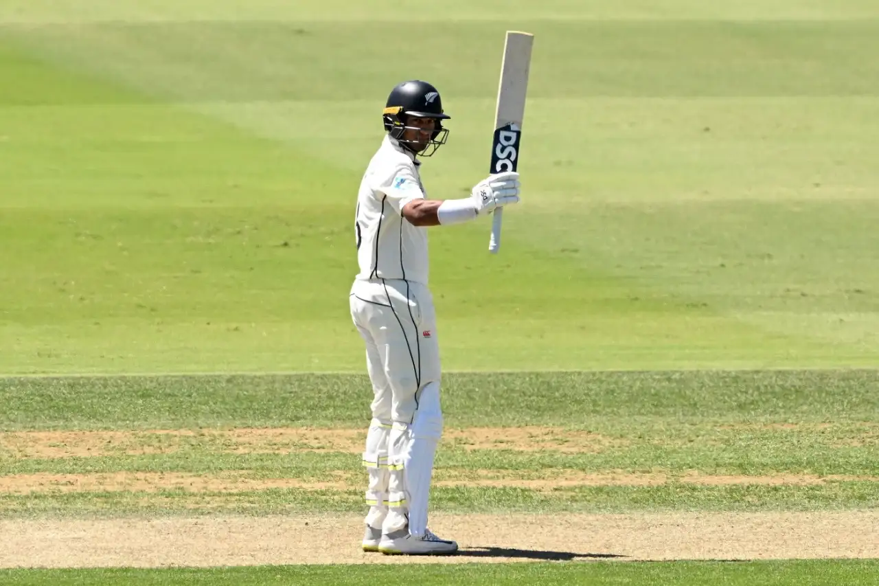 Rachin Ravindra's double ton gives New Zealand control of first Proteas Test
