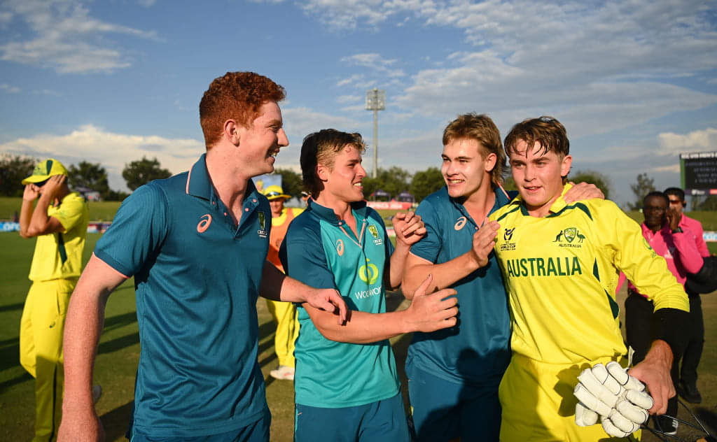 Australia U19 set up senior World Cup final repeat with India