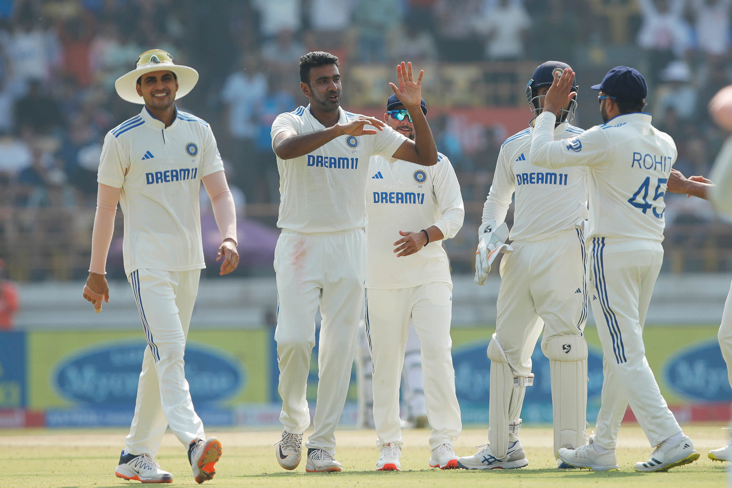 Stats: Ashwin becomes the second-fastest bowler to 500 Test wickets
