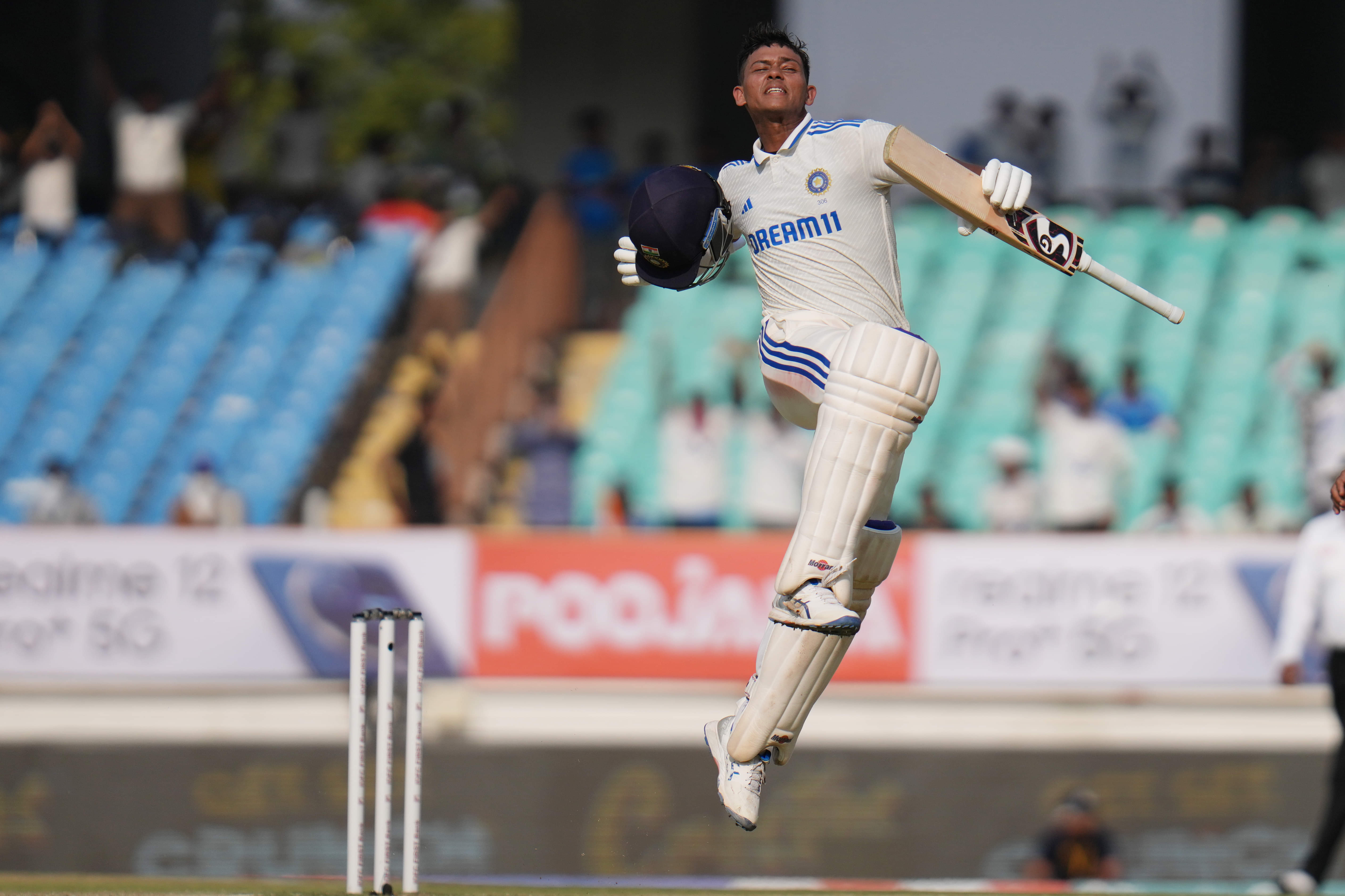 Stats: Jaiswal joins Kohli and Kambli in his record-breaking innings
