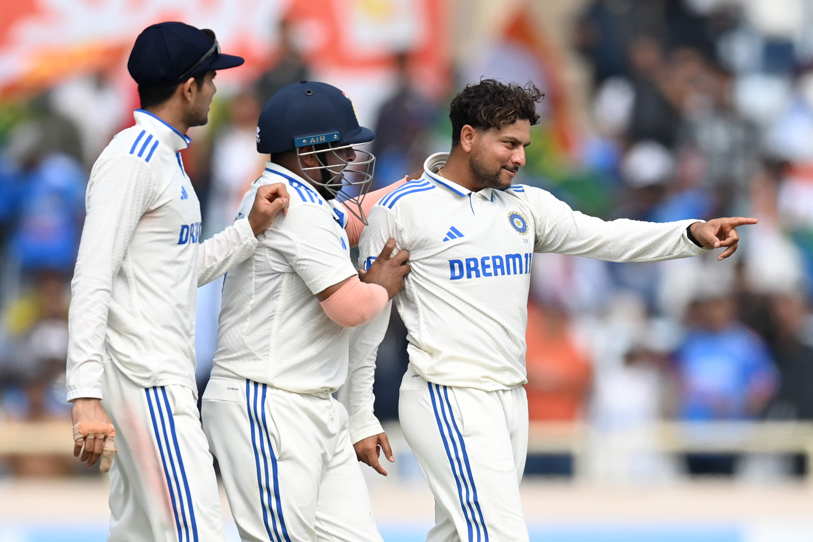All-rounder Kuldeep Yadav stars as India claim control in Ranchi