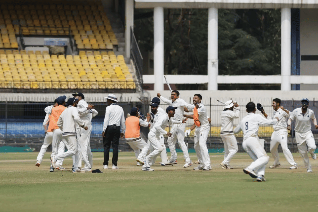 Ranji Trophy: TN, MP, Mumbai & Vidarbha make it through to semis