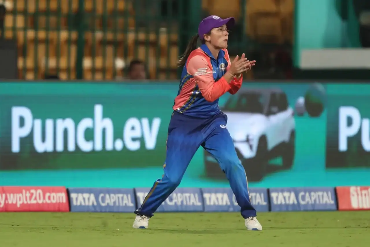 It was nice to hear the Bangalore crowd quiet: Amelia Kerr 