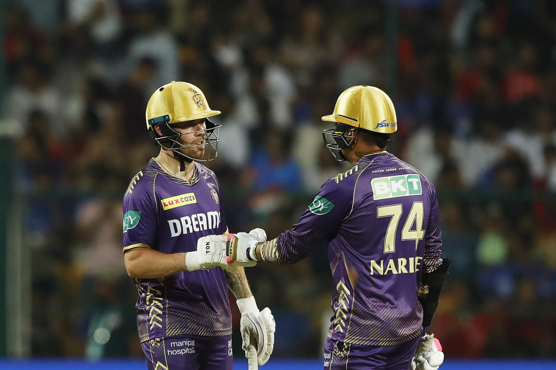 Sunil Narine, Phil Salt broke the game in first 6 overs: Faf du Plessis