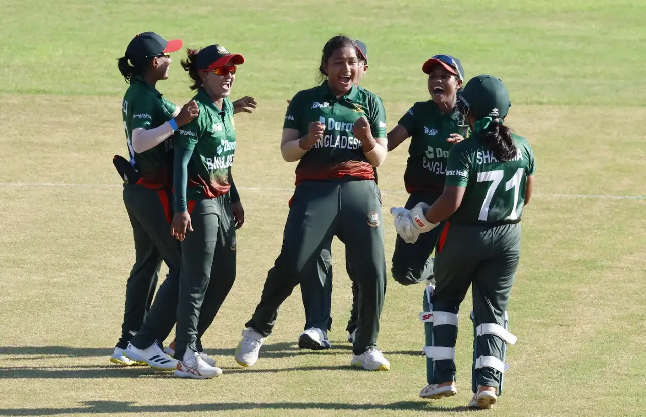 Fariha Trisna scalps her second WT20I hat-trick