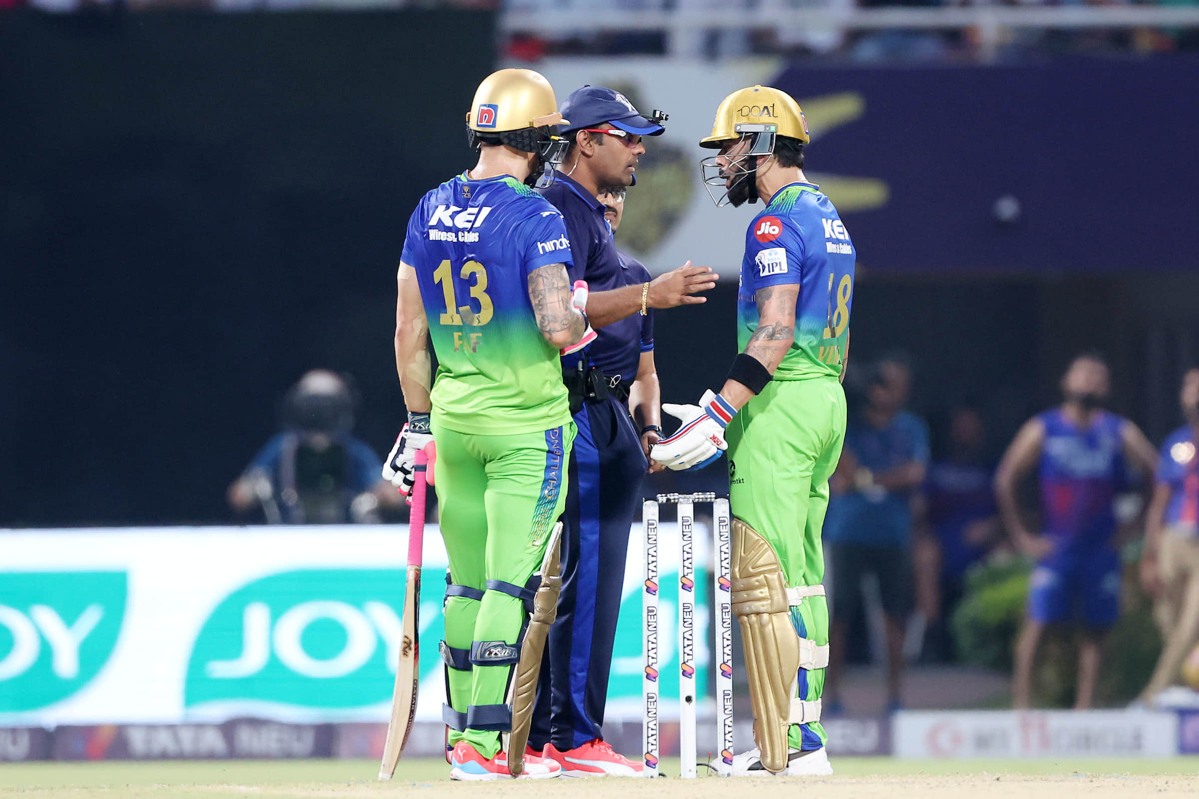 Virat and myself thought the ball was higher than his waist: Faf du Plessis