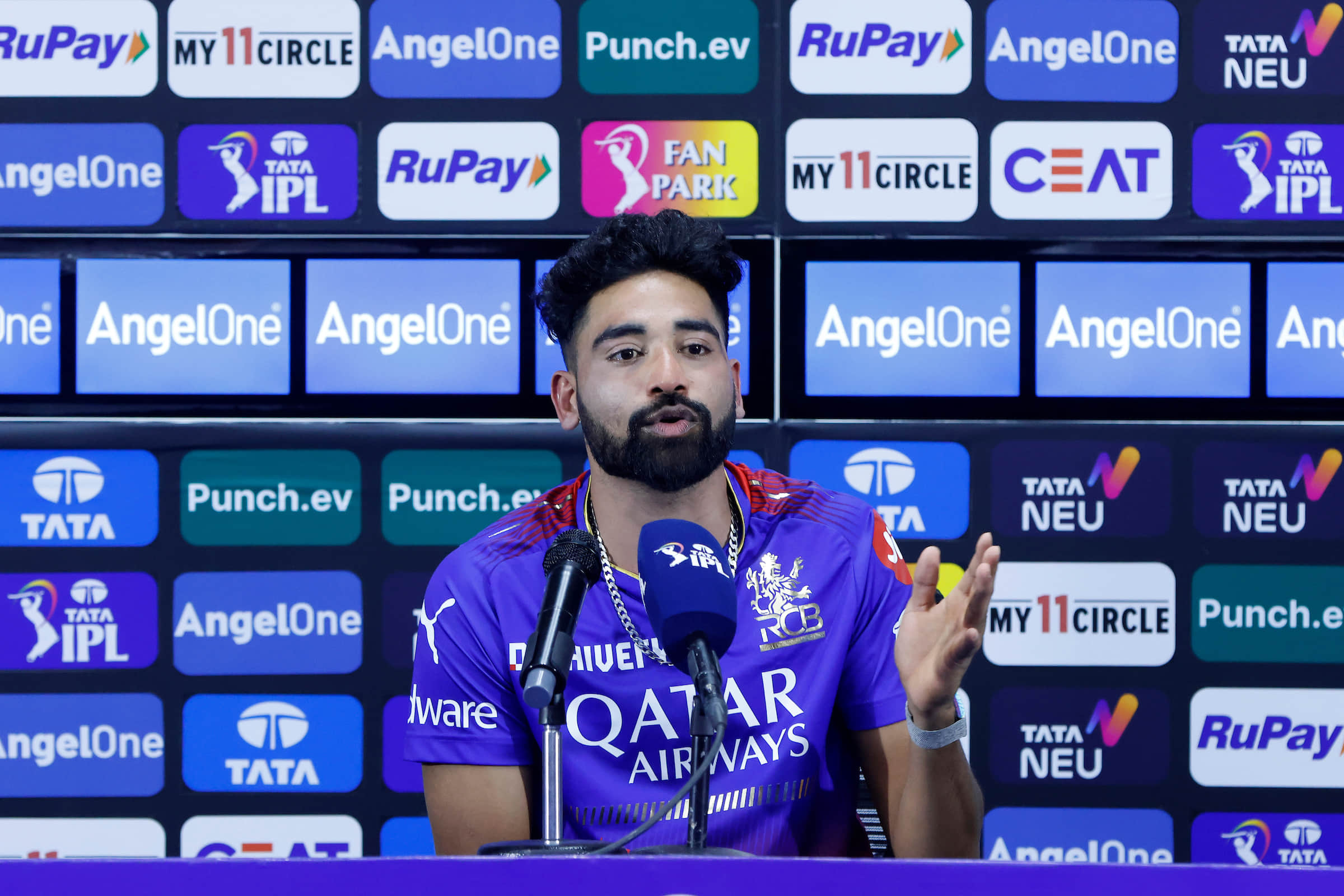 Bowlers can just keep playing and keep getting hit : Mohammed Siraj