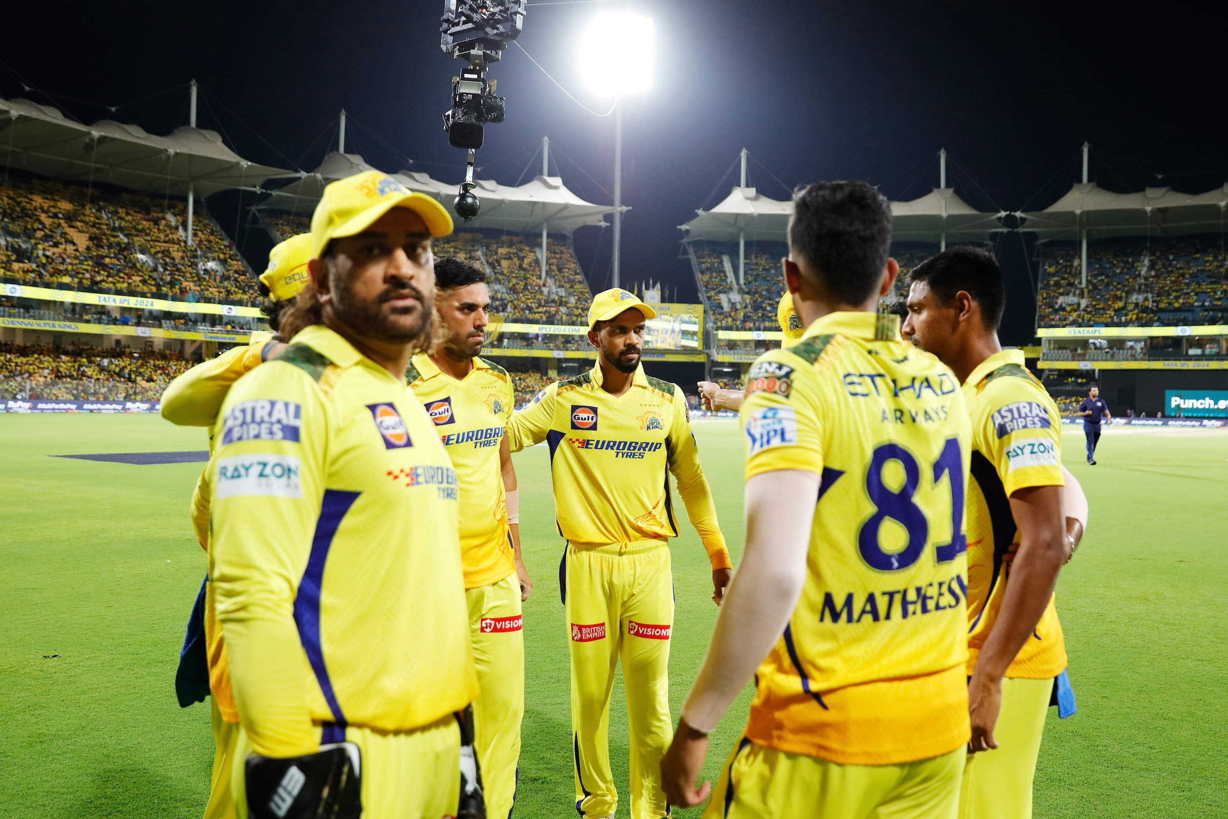 What is troubling CSK in an atypical bumpy season