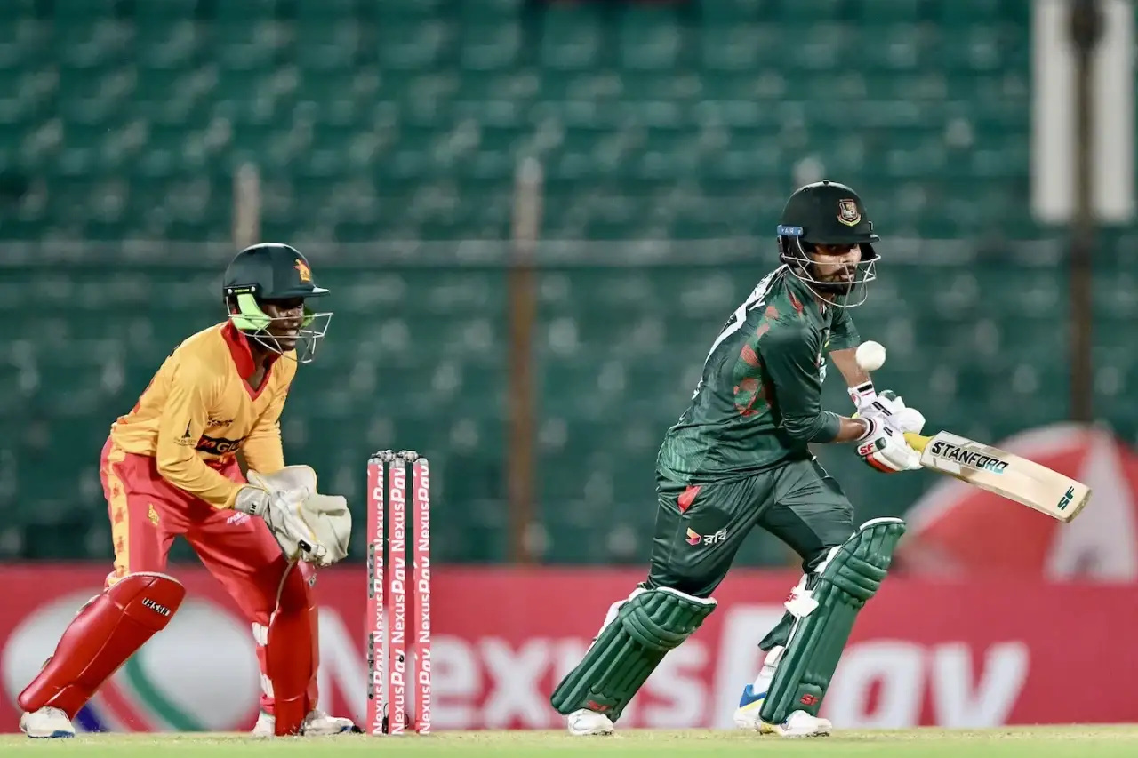 Towhid's 37 helps Bangladesh to a six-wicket win over Zimbabwe