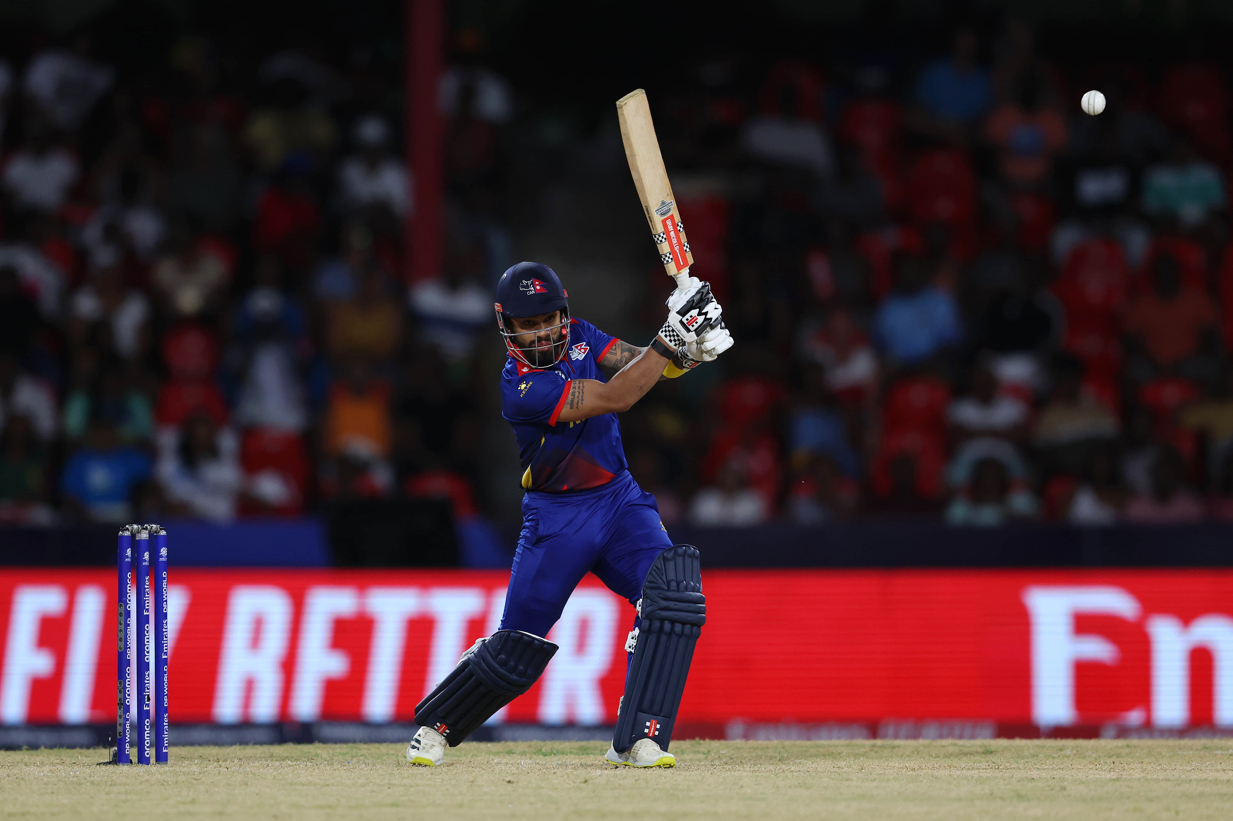 Kushal Bhurtel comes out of syllabus to give South Africa a headache