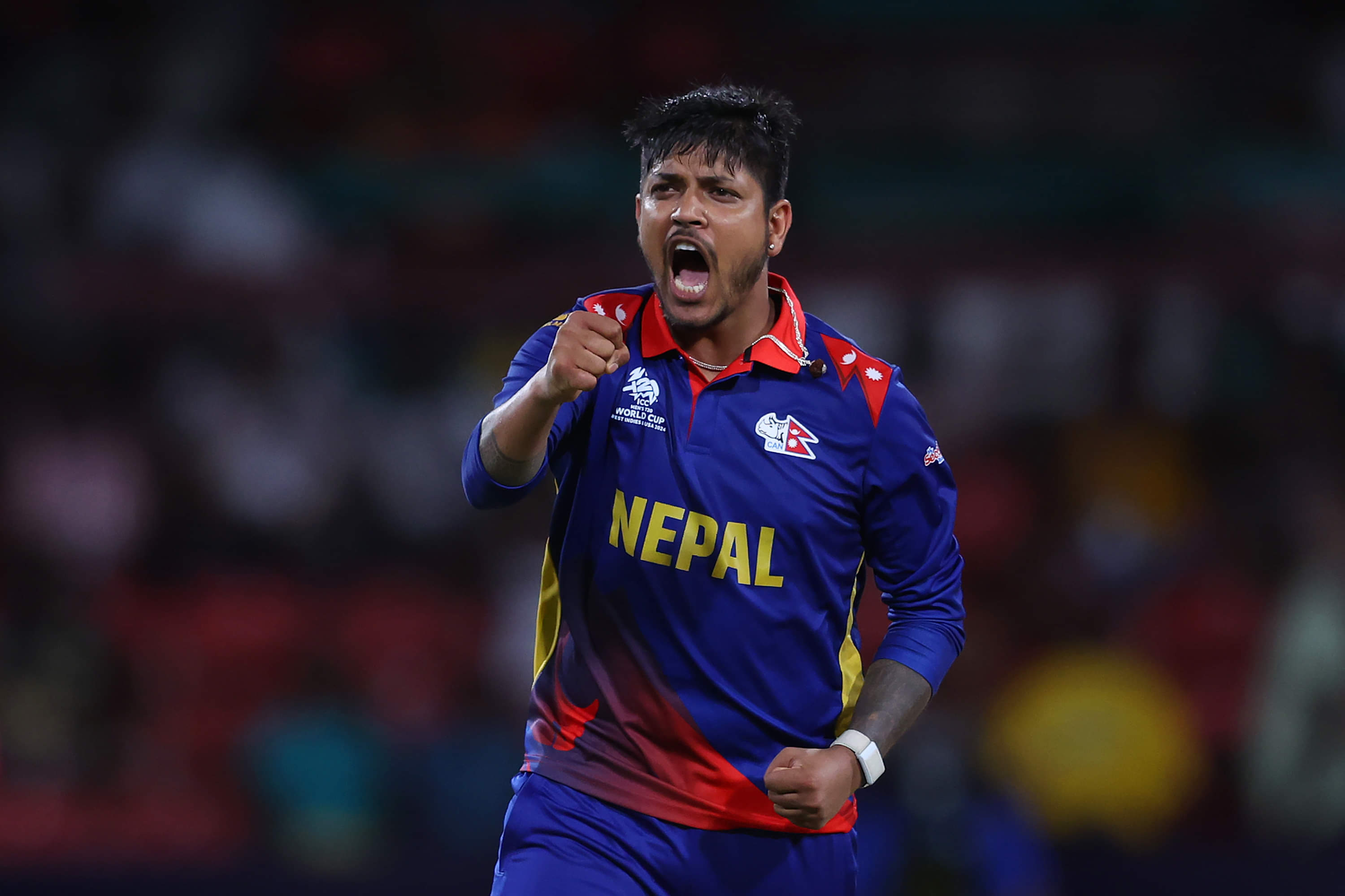 Sandeep Lamichhane becomes 2nd fastest to 100 T20I wickets
