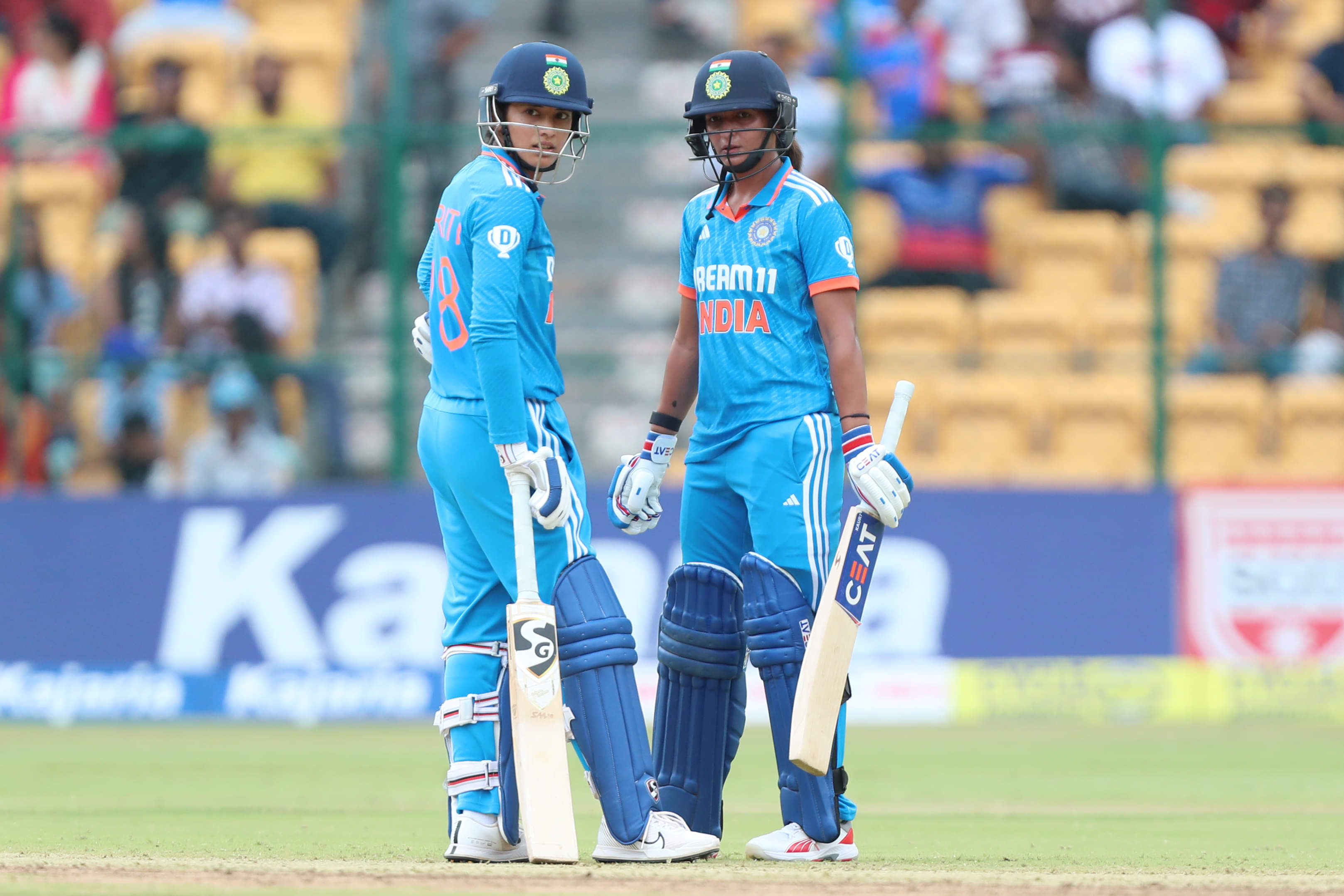 Harmanpreet Kaur lauds India, South Africa's batting display