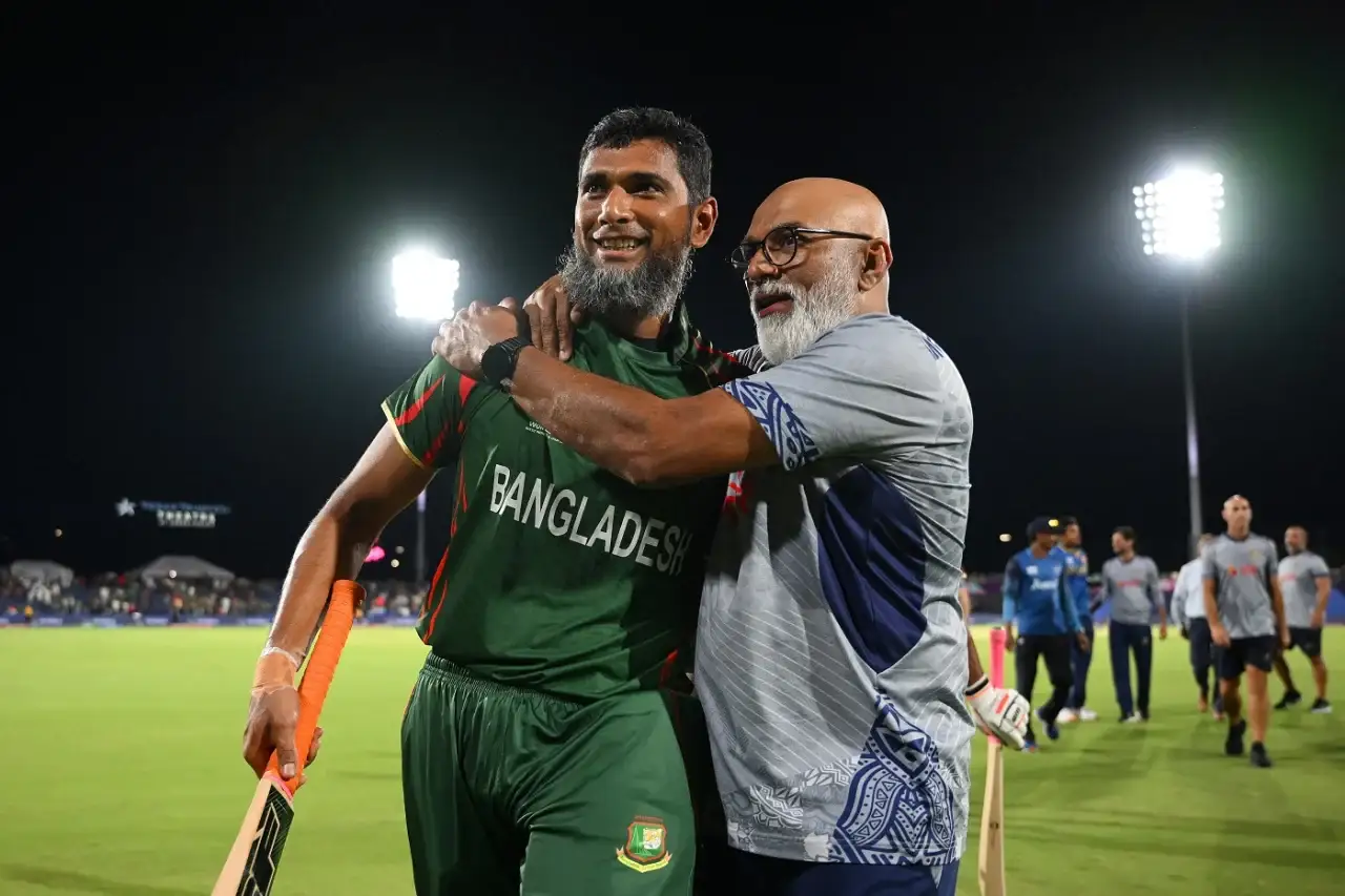 We used the conditions thus far really well in our favour: Hathurusingha