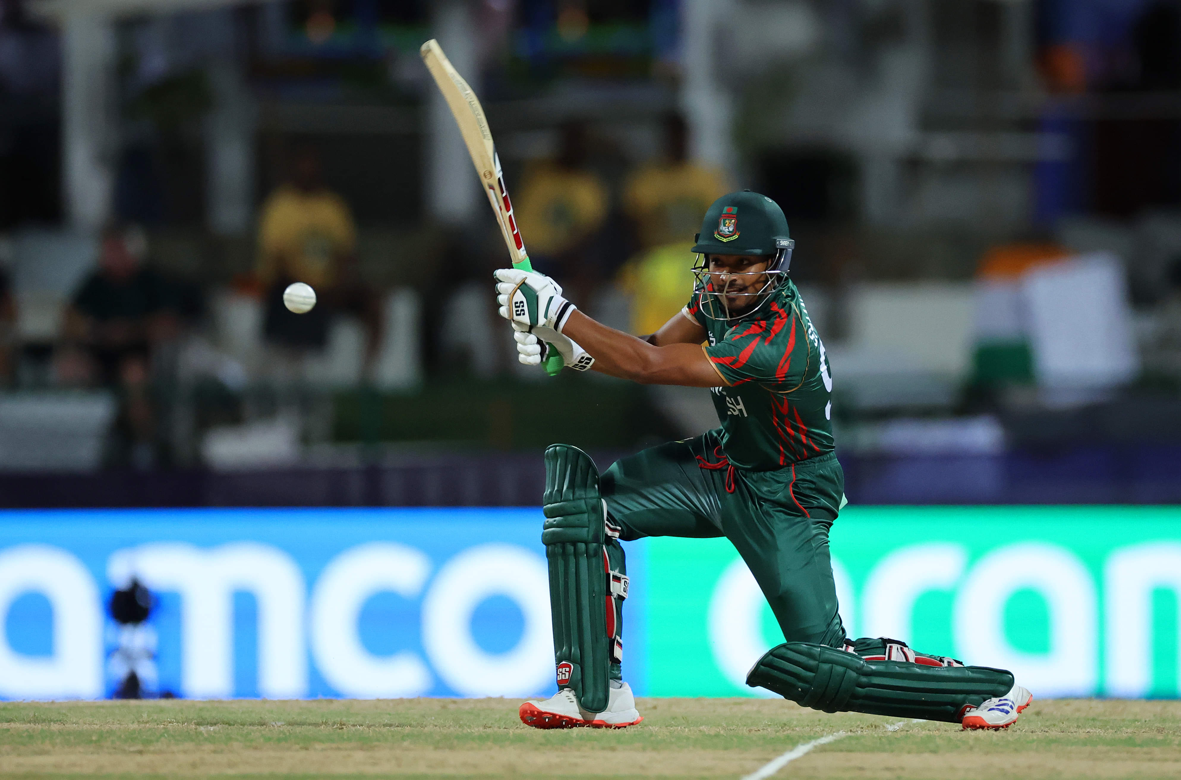 Struggling Shanto finally comes to the party for Bangladesh