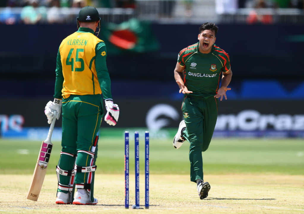 If we bat first, we have to score at least 170 or 180 against India: Taskin Ahmed