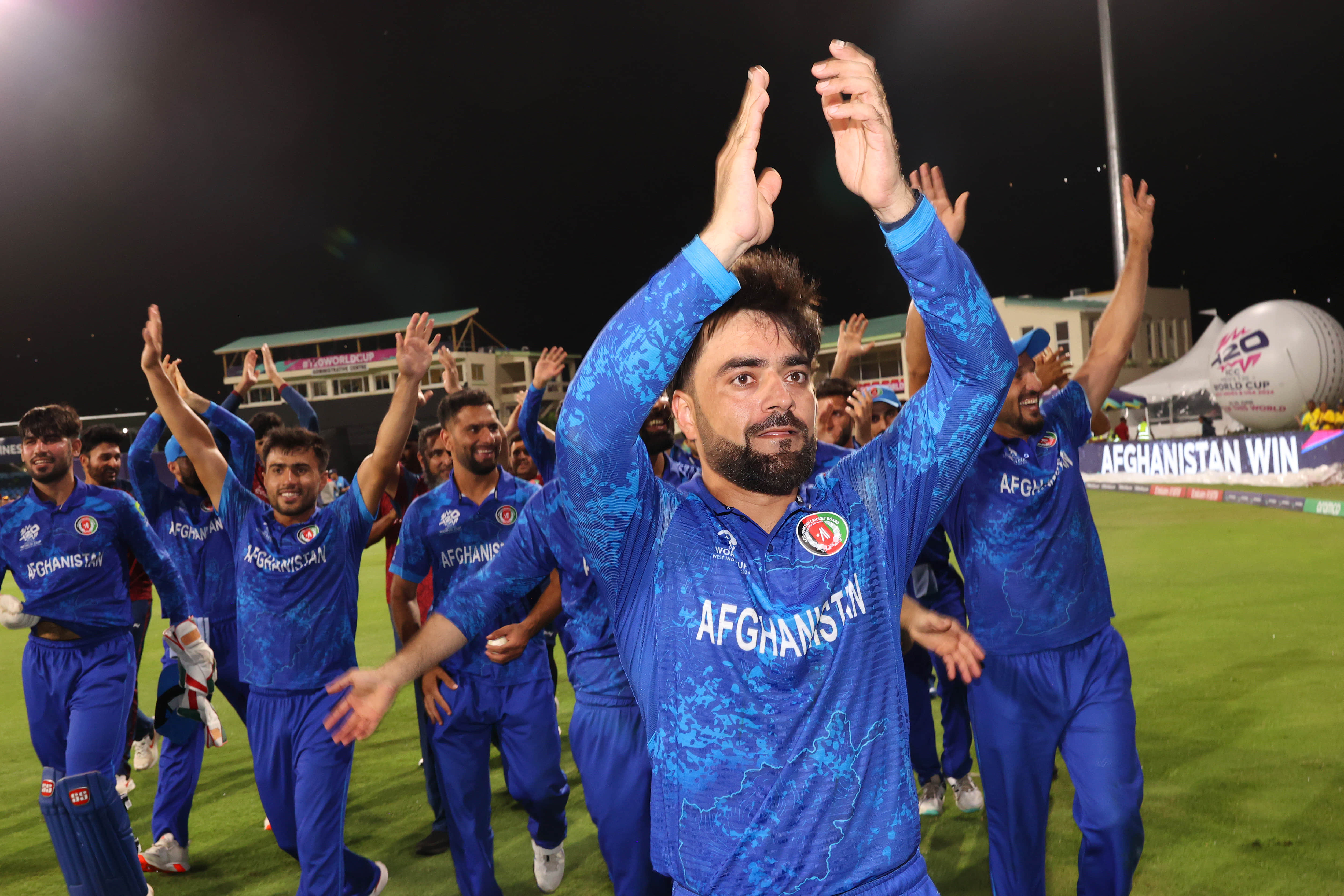 5 key highlights as Afghanistan seal maiden T20WC semi-final qualification
