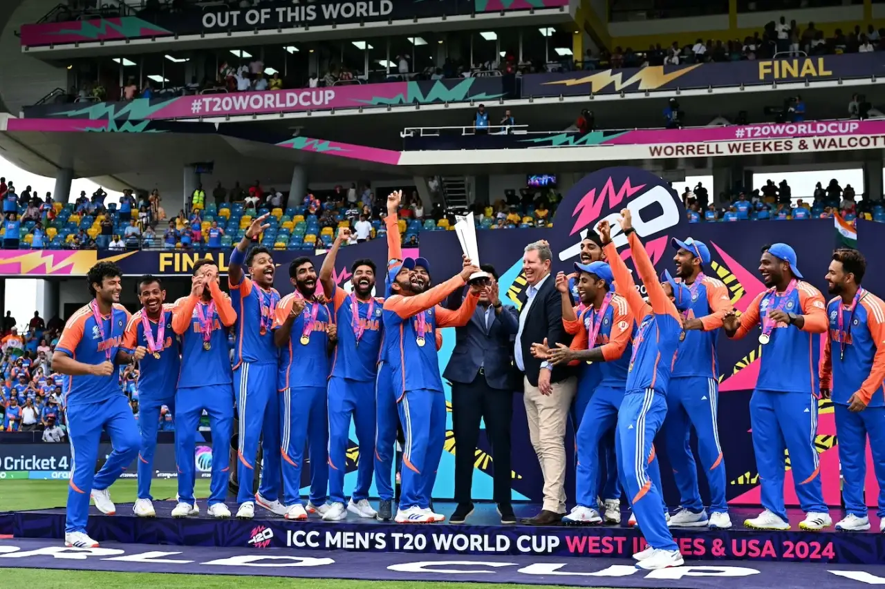 BCCI set to award INR 125 crore bonus for T20WC winning side