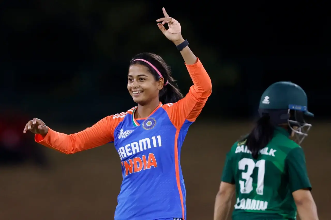 Shreyanka Patil ruled out of Asia Cup