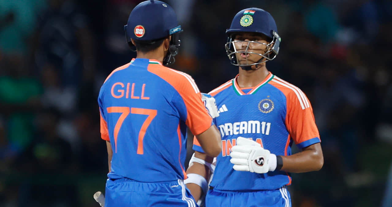 Jaiswal, Gill hit joint second-most boundaries in powerplay for India in T20Is