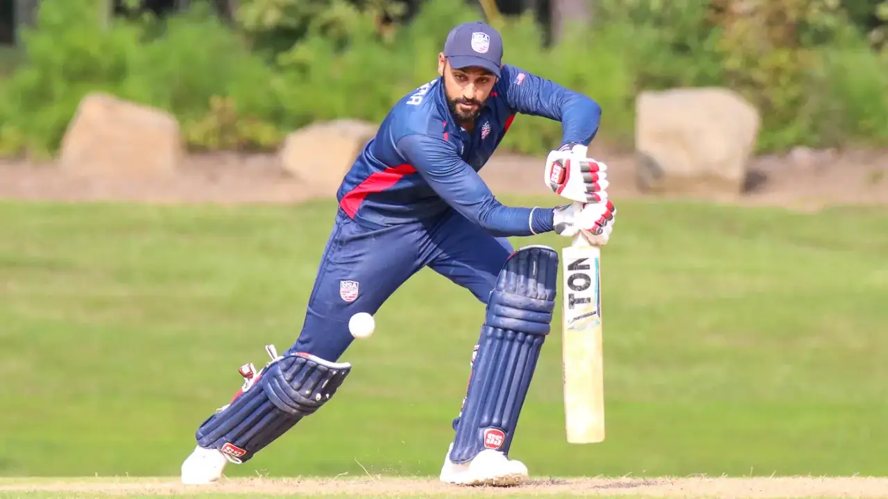 USA's Jaskaran who hit 6 sixes in an over announces international retirement
