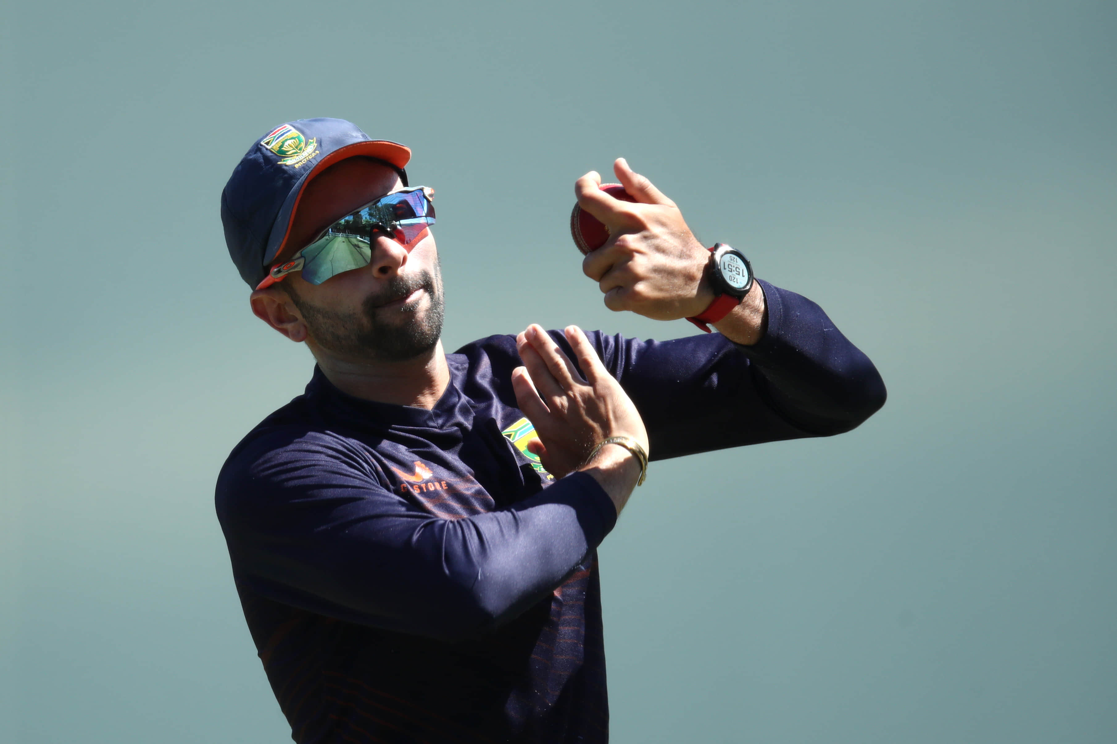 Maharaj’s 3/45 keeps Proteas ahead on rainy third day in Trinidad