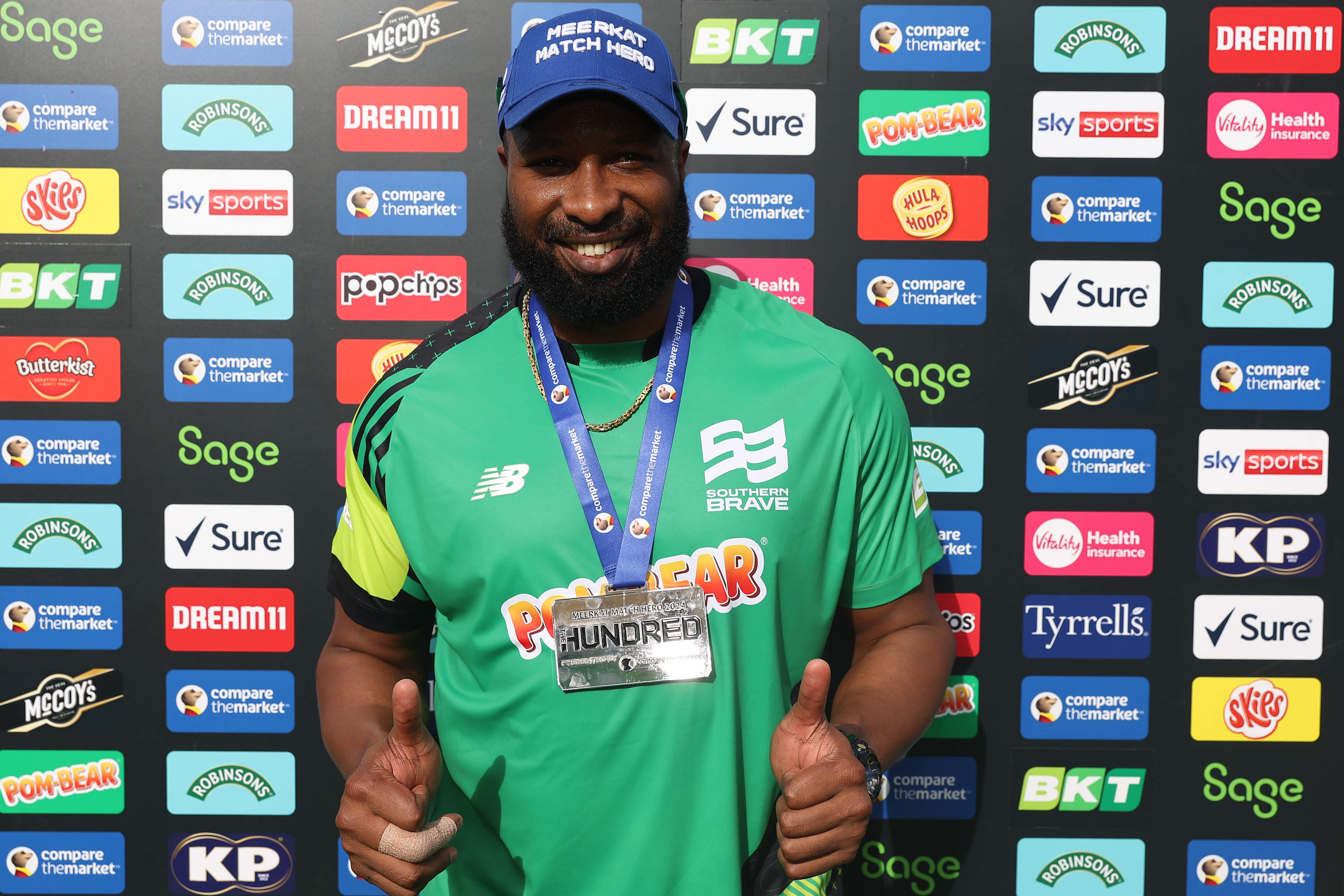 WATCH: Kieron Pollard hammers Rashid Khan for five sixes in a row