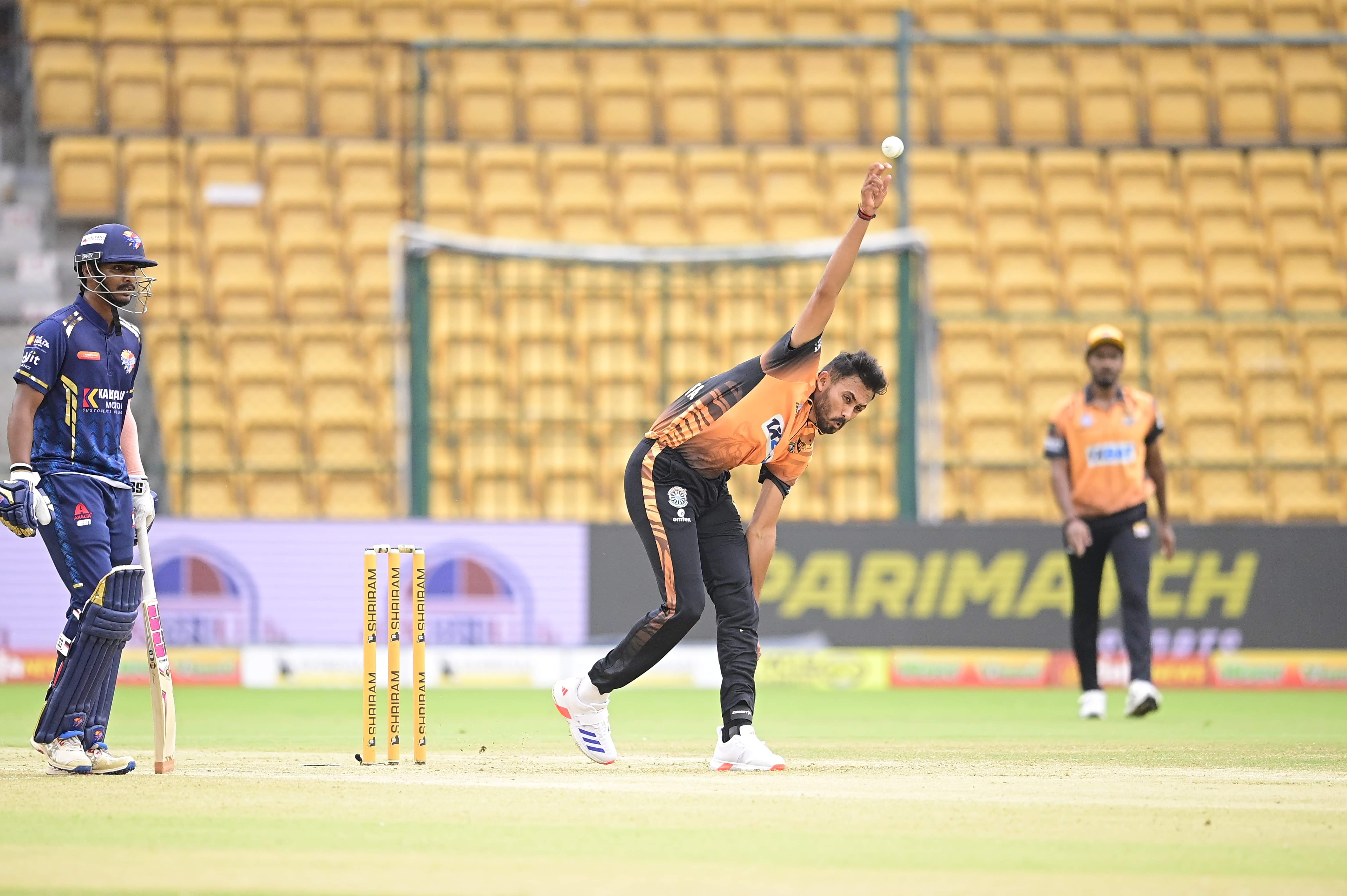 Watch Highlights: Kaverappa, Manvanth take down Bengaluru Blasters