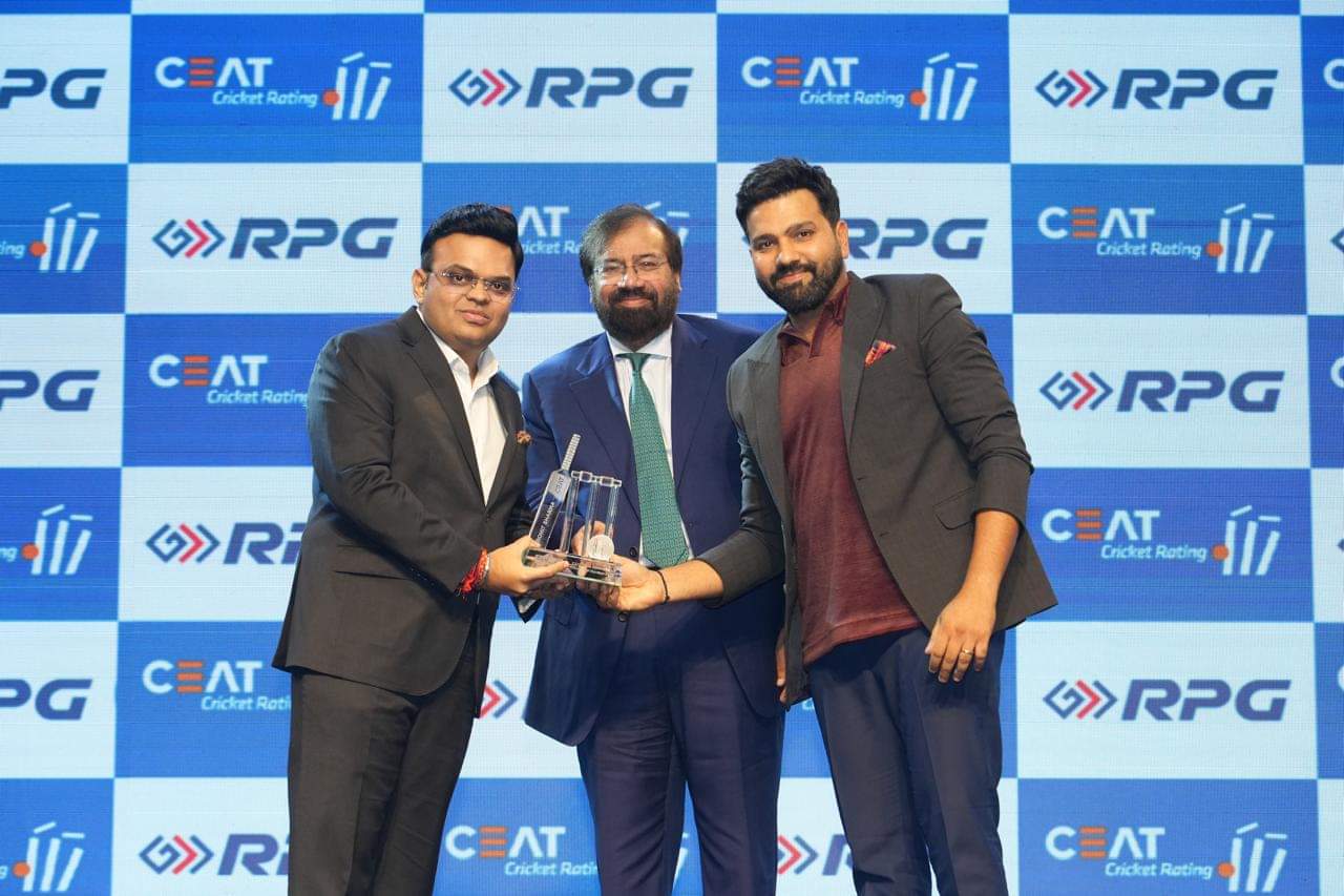 Rohit Sharma named CEAT Men's International Cricketer of the Year