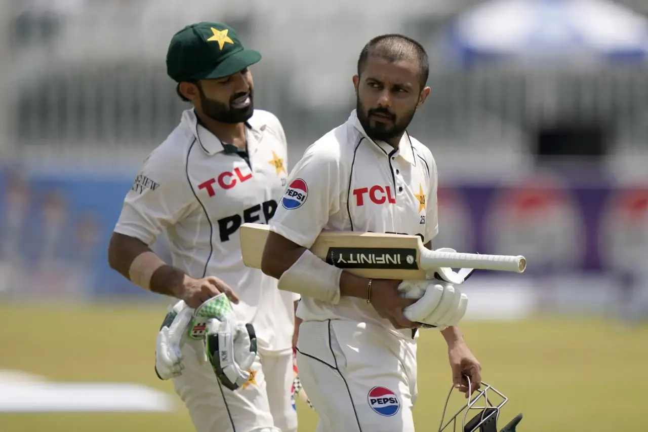 Watch Highlights: Rizwan, Shakeel’s 240-run stand puts PAK in control