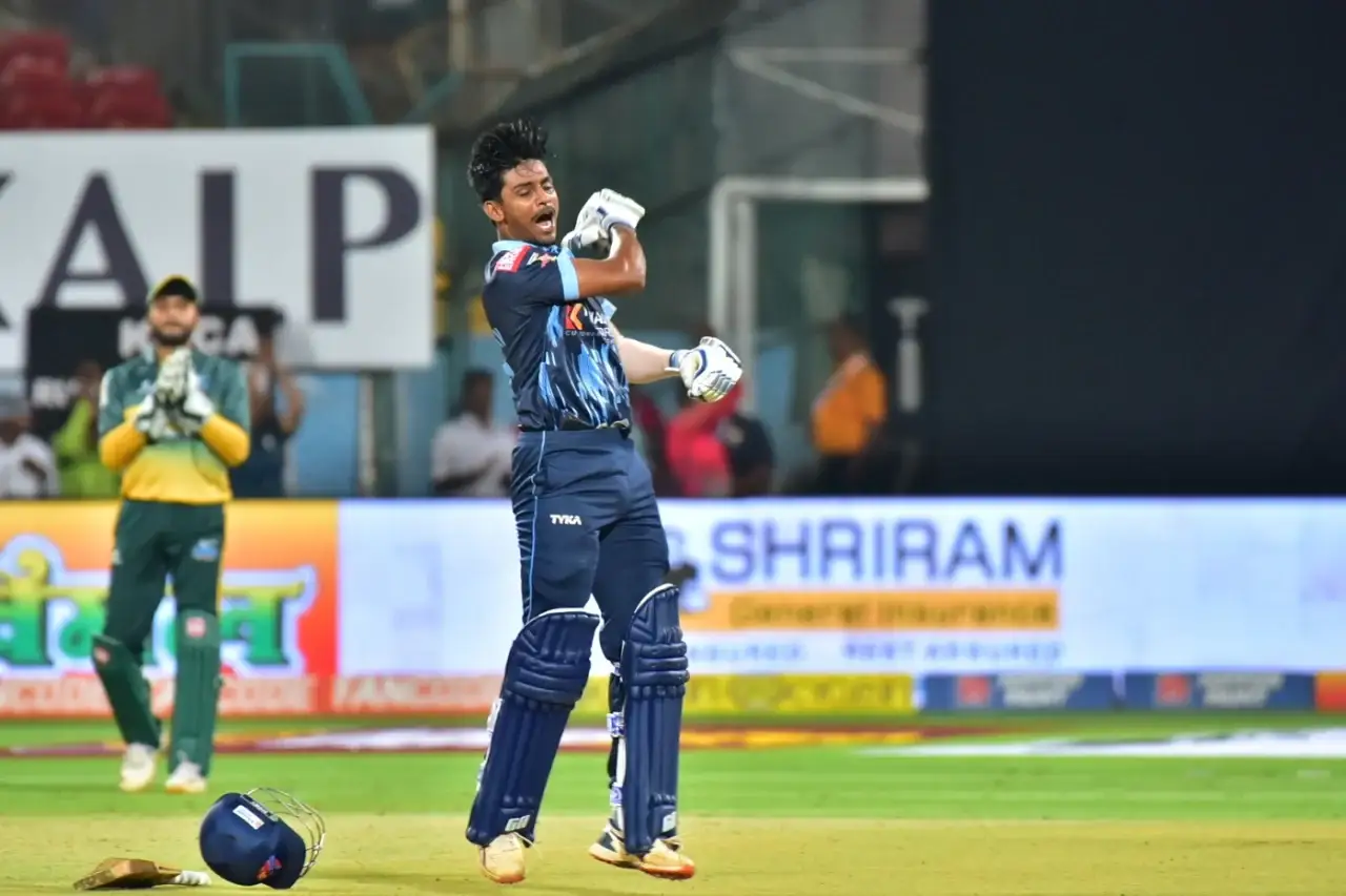 Watch Highlights: LR Chethan’s season-best powers Blasters into final