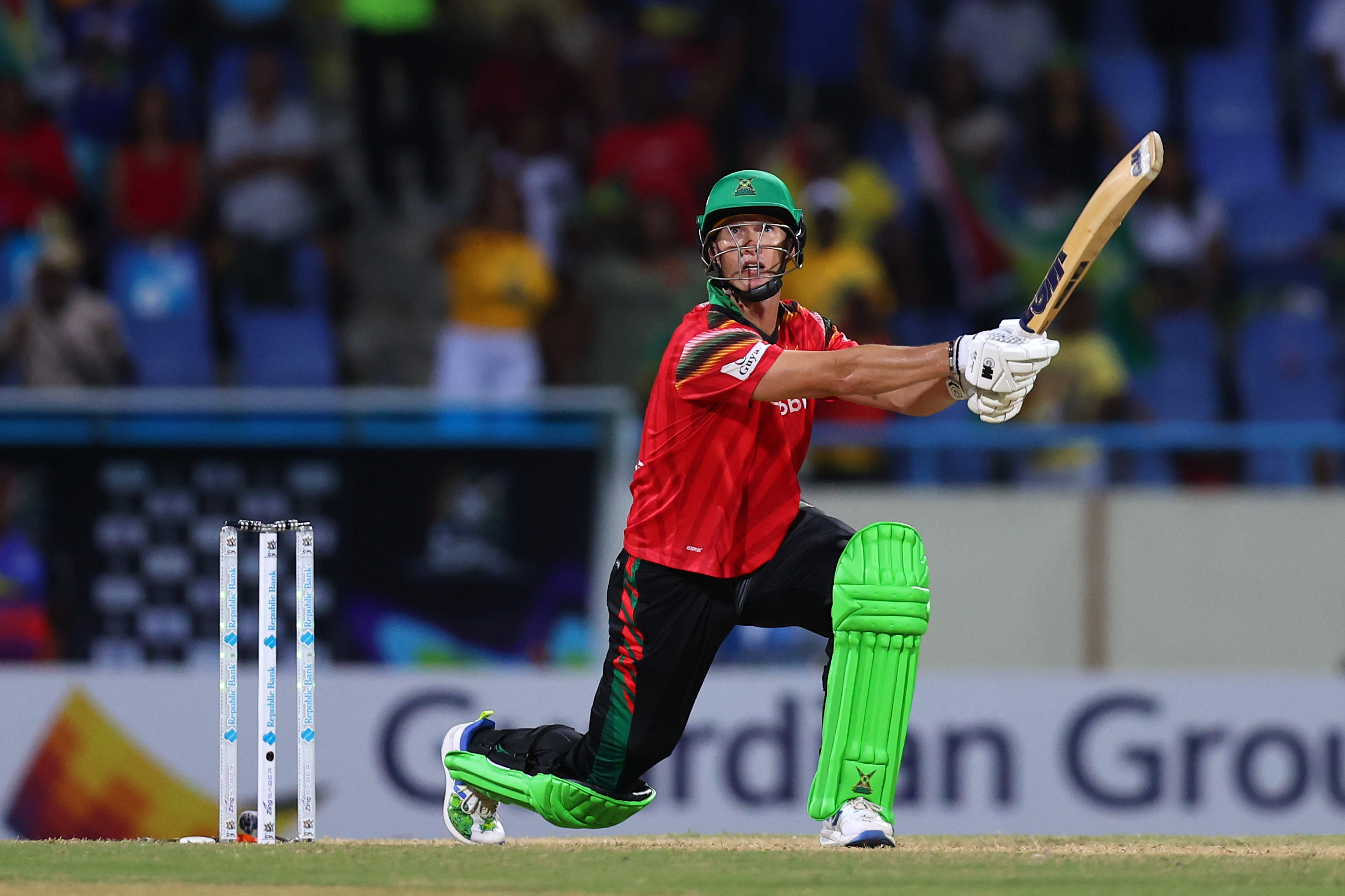 Watch: Pretorius smashes last-ball six as Guyana win thriller