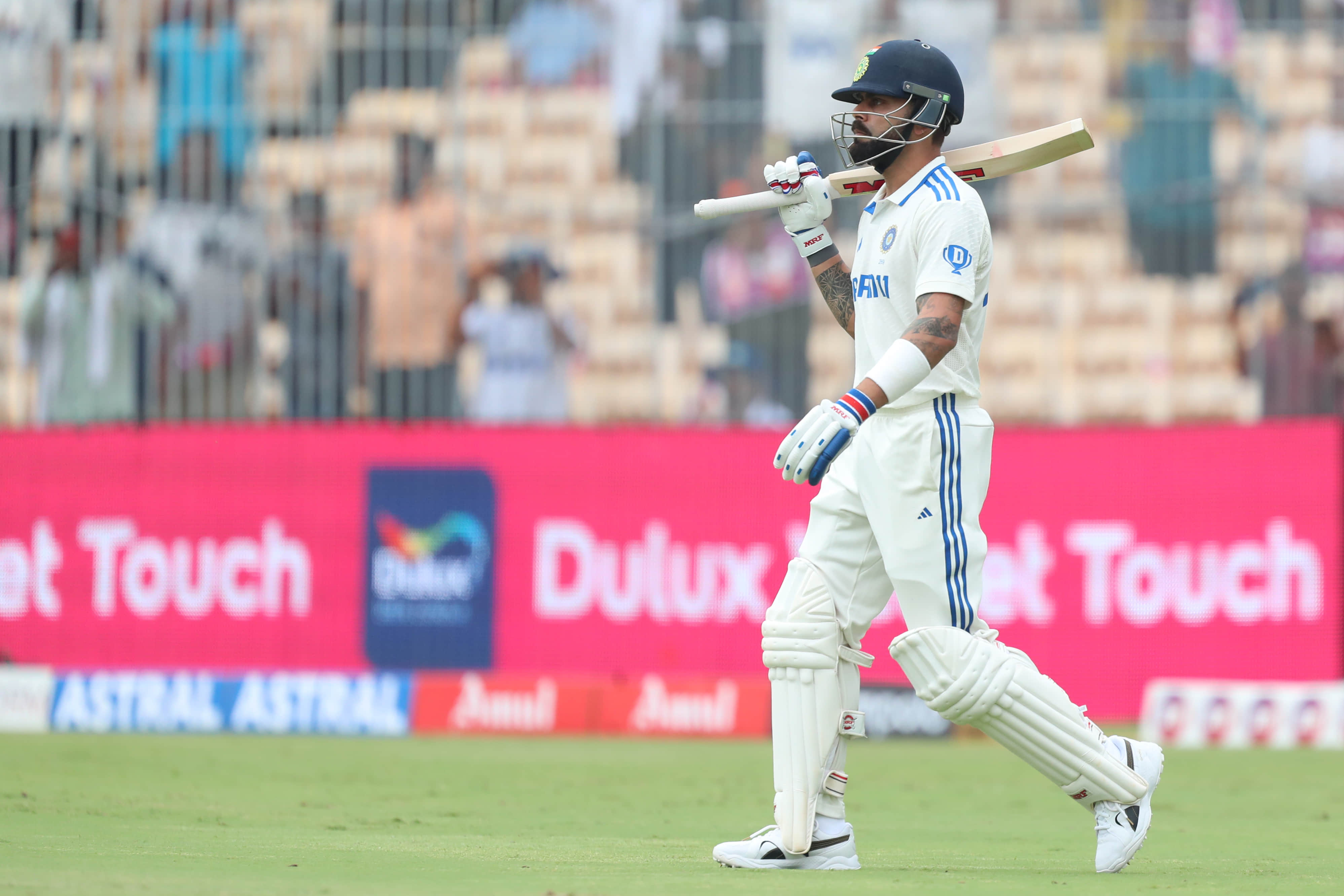 Virat Kohli is back in Tests, so is his fishing outside off-stump 
