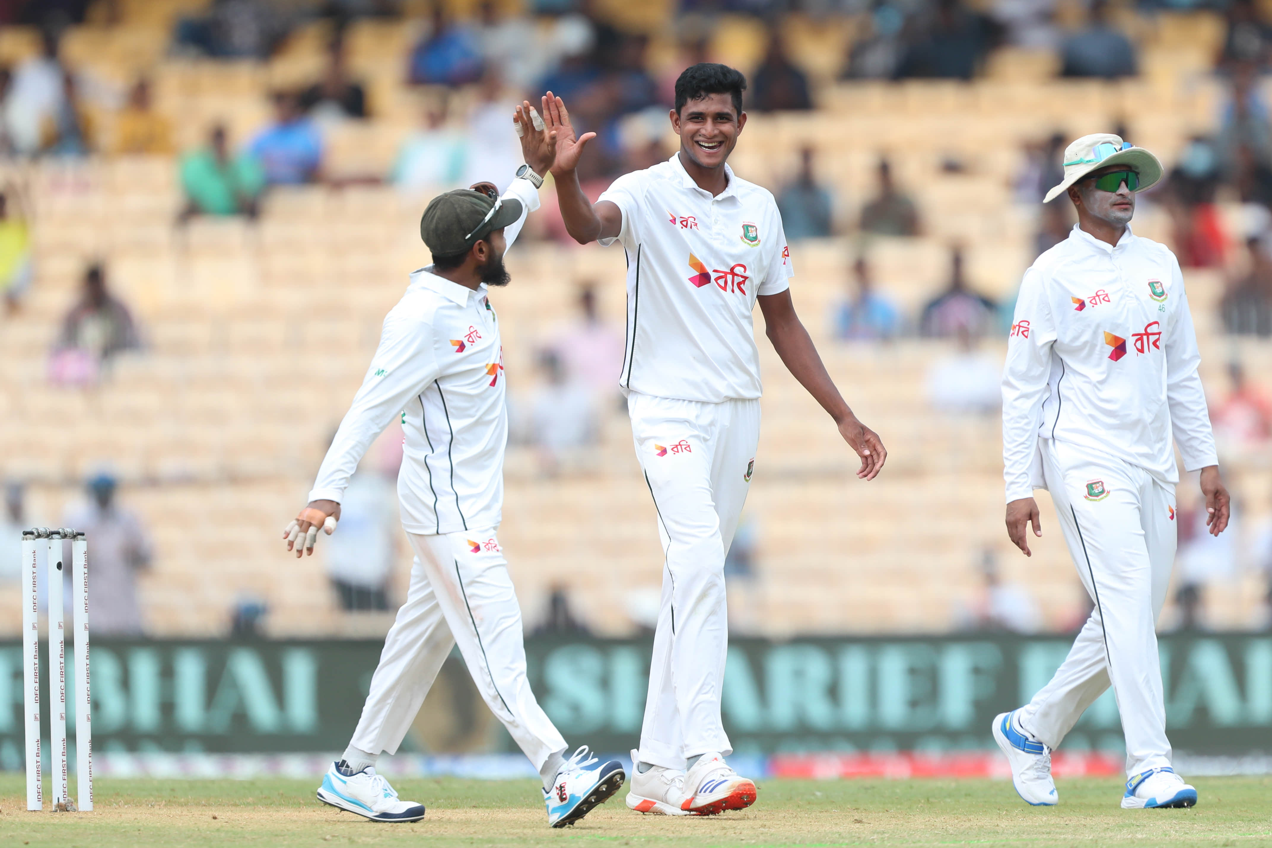 Bangladesh pacers set 21st century record by taking 9 wickets in Chennai